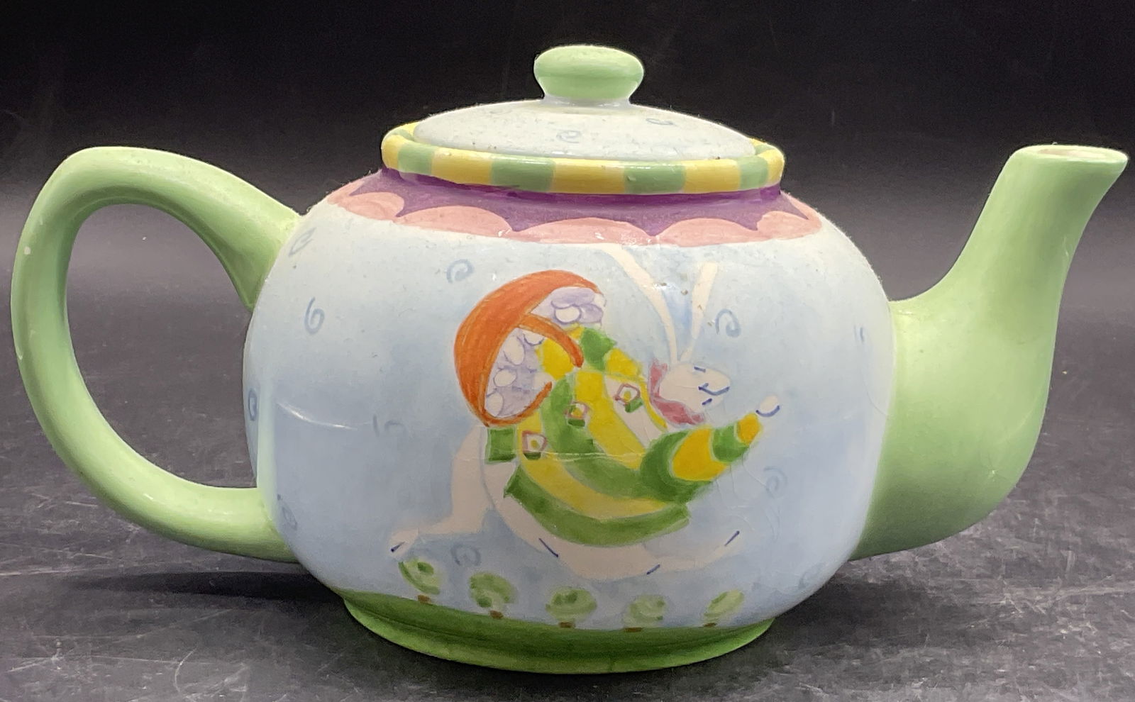 NOISET Easter Bunny Rabbit Ceramic Tea Pot, Lidded (1 of 8)