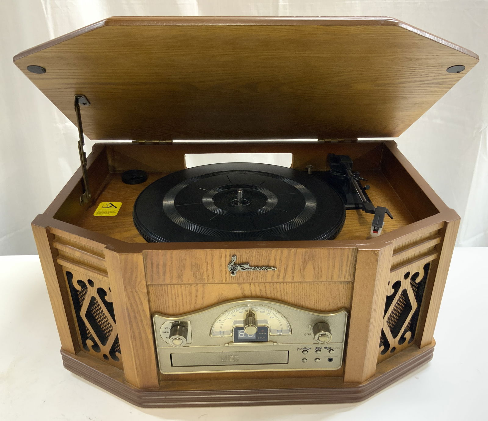 EMERSON NR303TT Am/Fm Radio Cassette CD Record Pl (1 of 9)