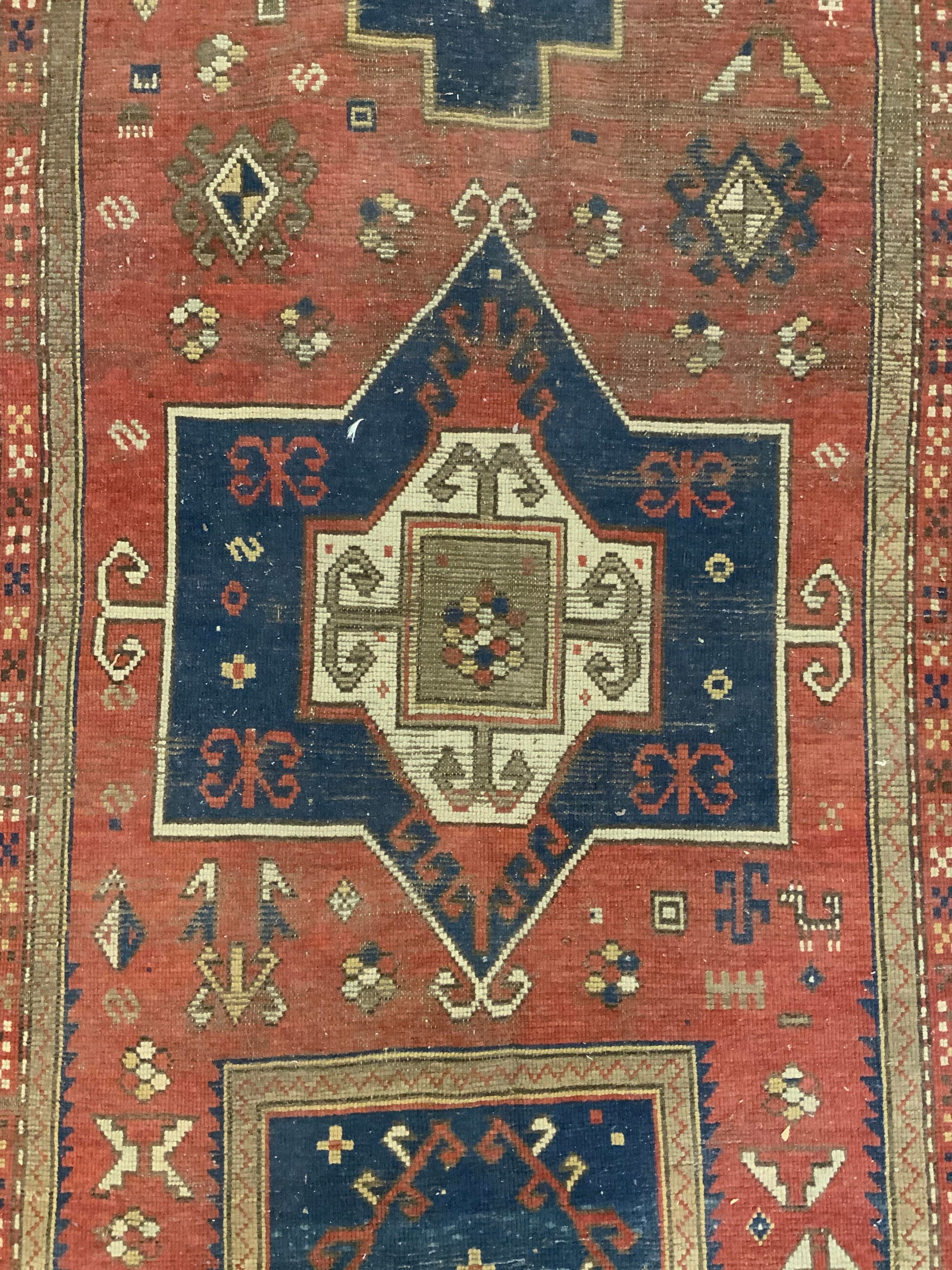 Vintage Handmade Persian Wool Area Rug (1 of 9)