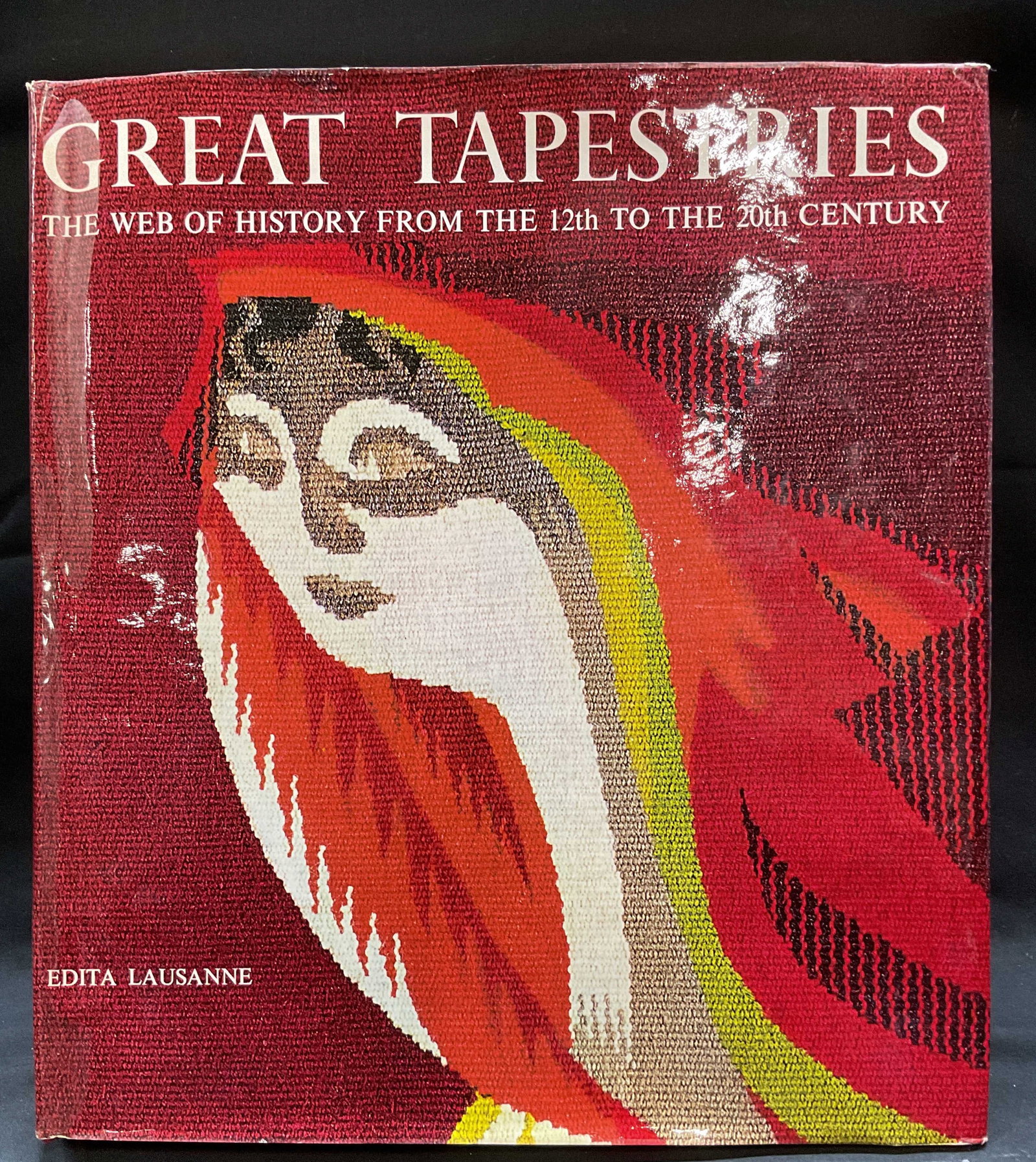 1965 Great Tapestries, Pierre Verlet, Illustrated: Hardcover copy of Great Tapestries by Pierre Verlet, Michel Florisoone, Adolf Hoffmeister, and Francois Tabard. Translated. Illustrated. Published by Edit S. A. Lausanne, 1965. Measures approx 13.25 x