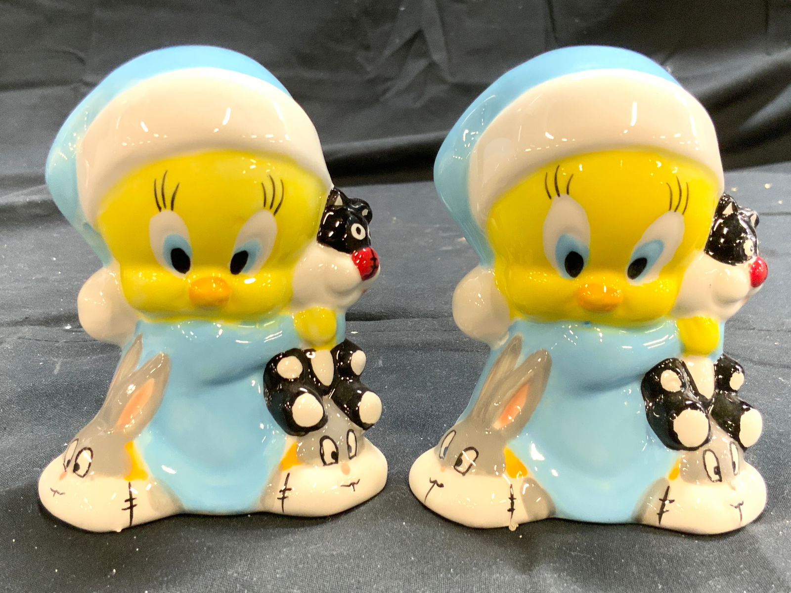 LOONEY TUNES Tweety Bird Porc S&P Shakers W Box (1 of 8)