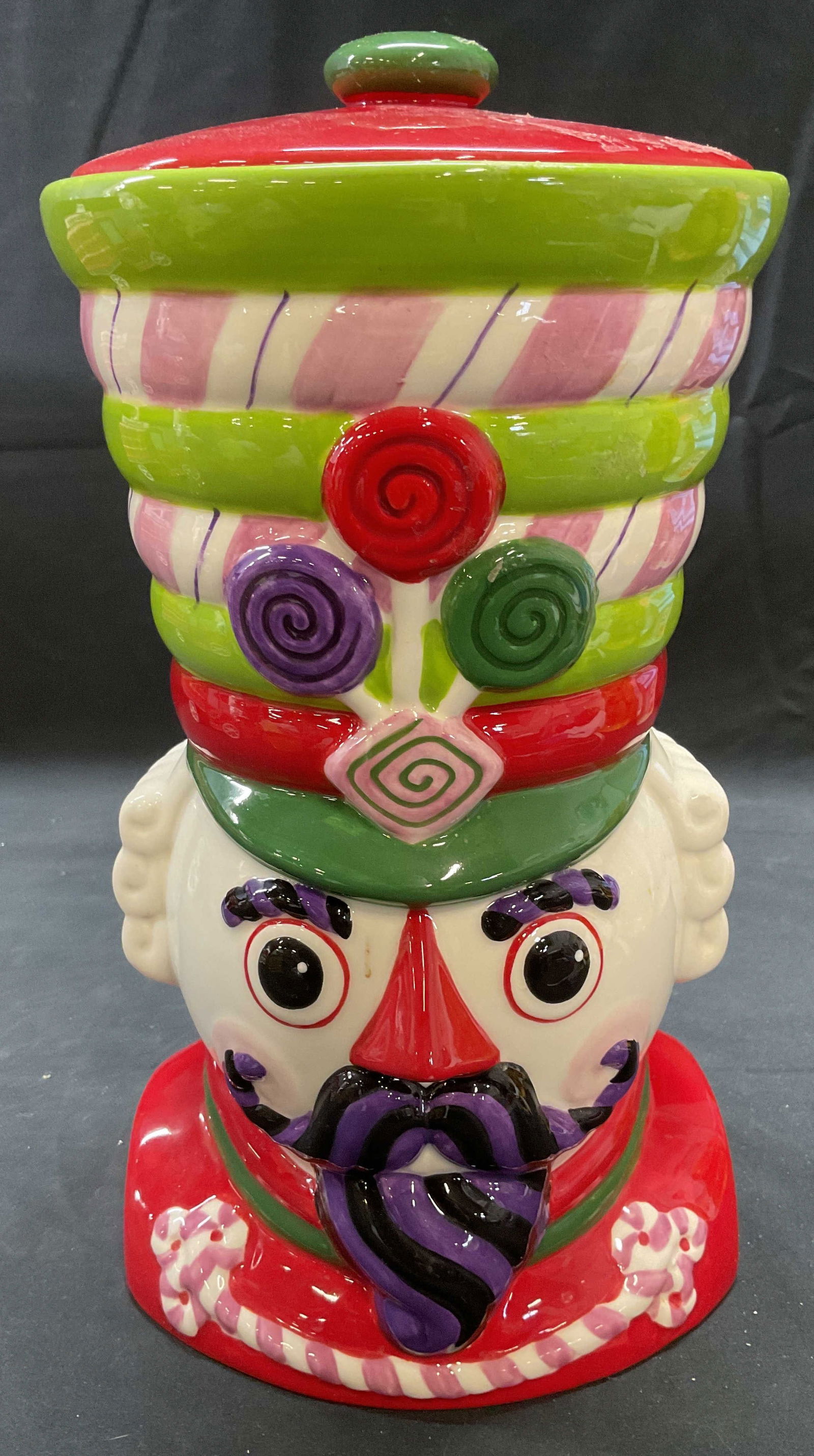 One Hundred 80 Nutcracker Ceramic Cookie Jar (1 of 6)