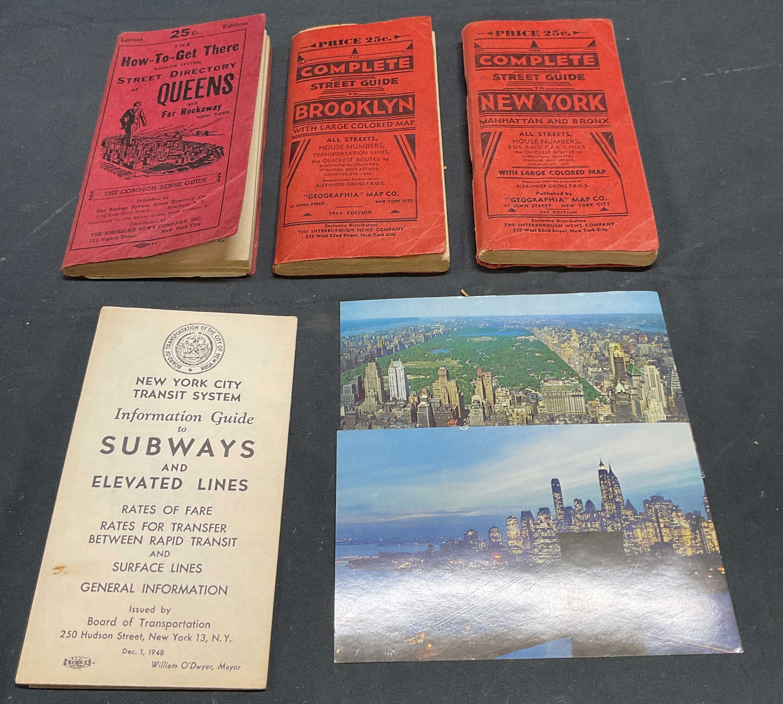 Group Lot 1940s New York City Street Guides + (1 of 7)