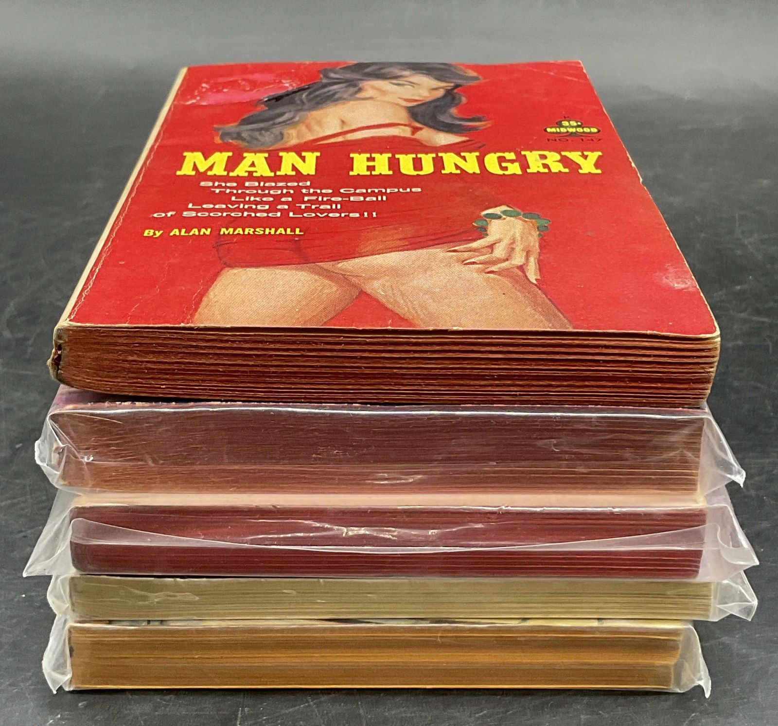Lot 5 Vintage Pulp Fiction Erotica Books (1 of 6)