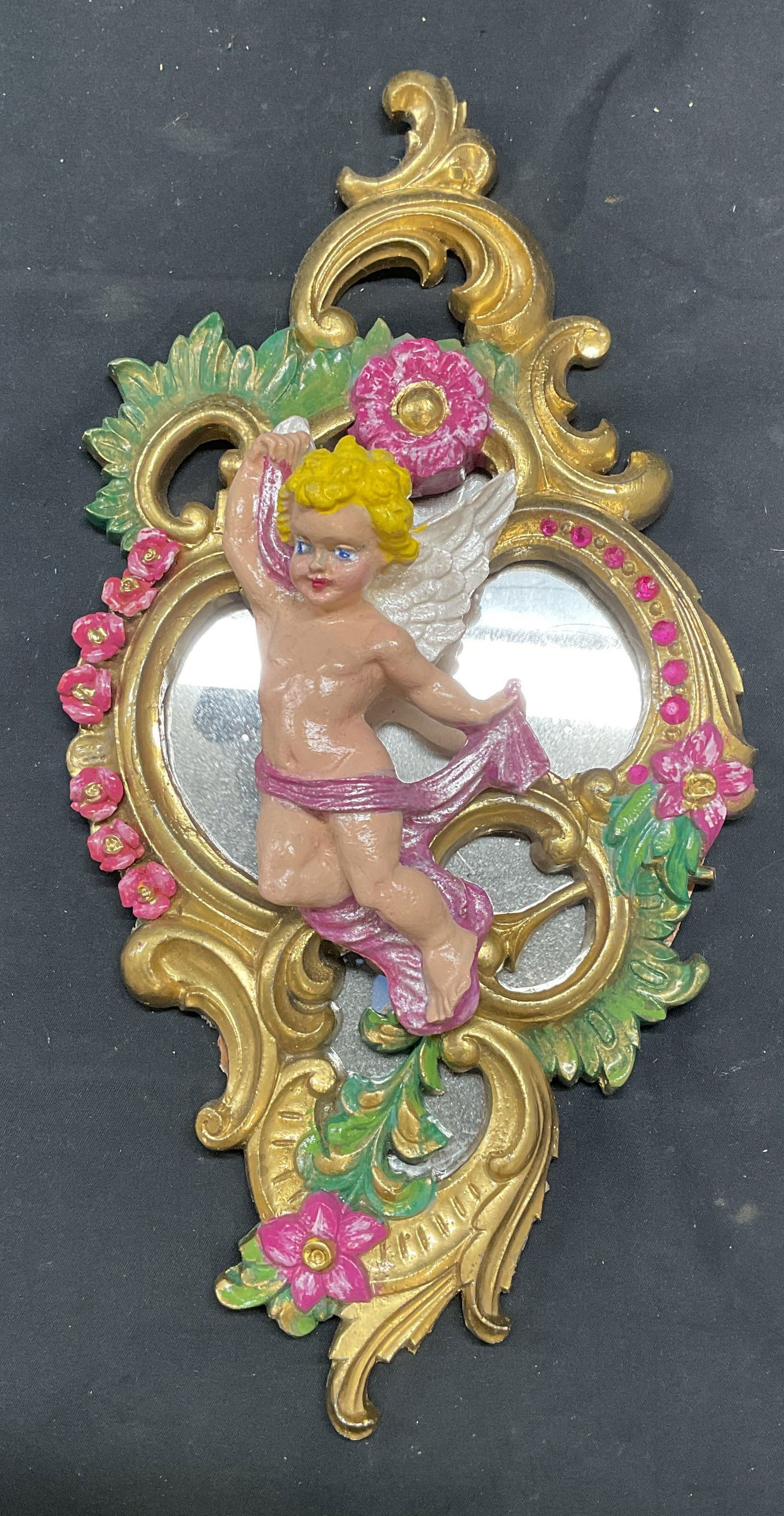 Ellie Haggerty Cherub Mirror Carousel Panel (1 of 7)