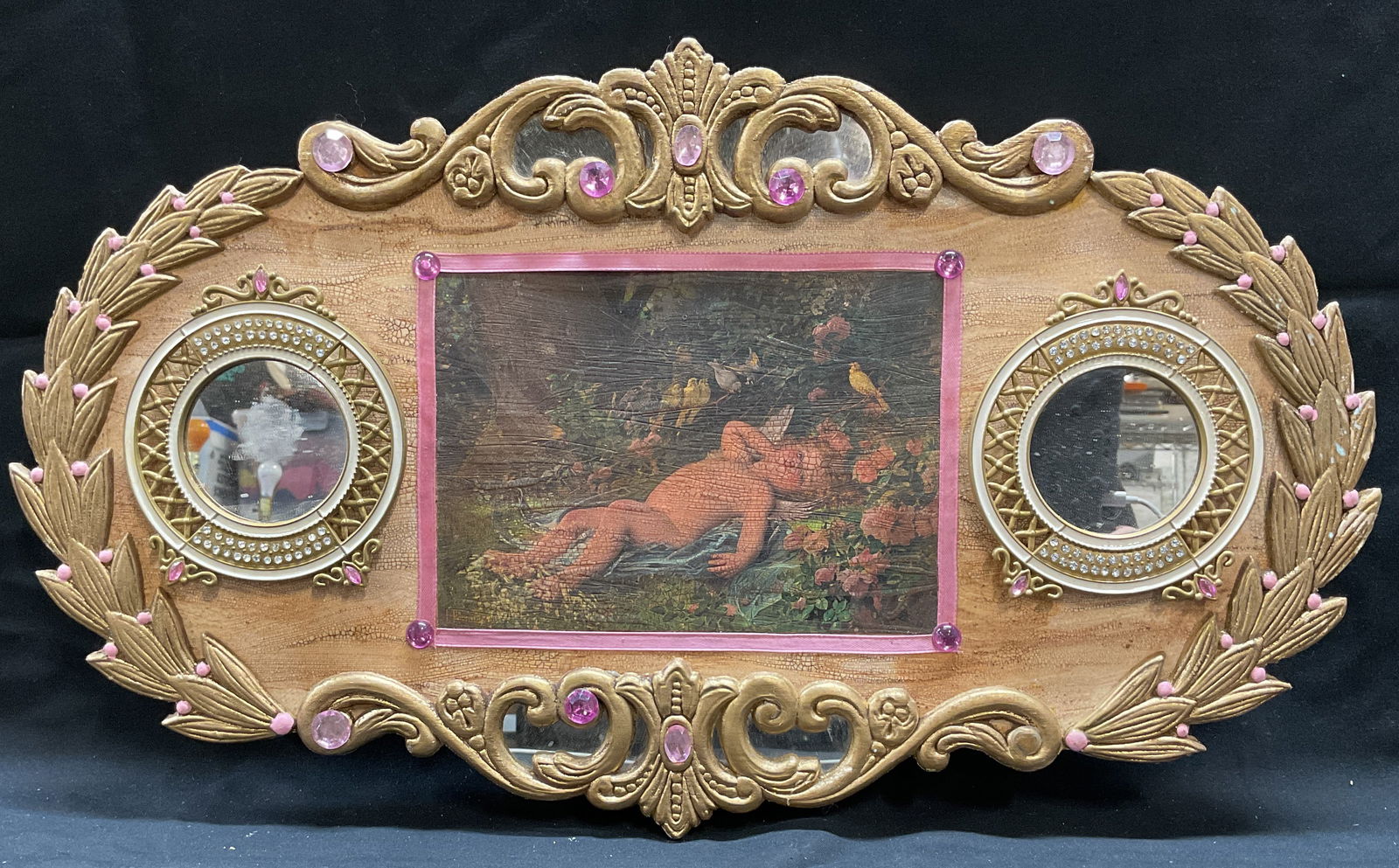 Ellie Haggerty Cherub Laurel  Carousel Panel (1 of 6)