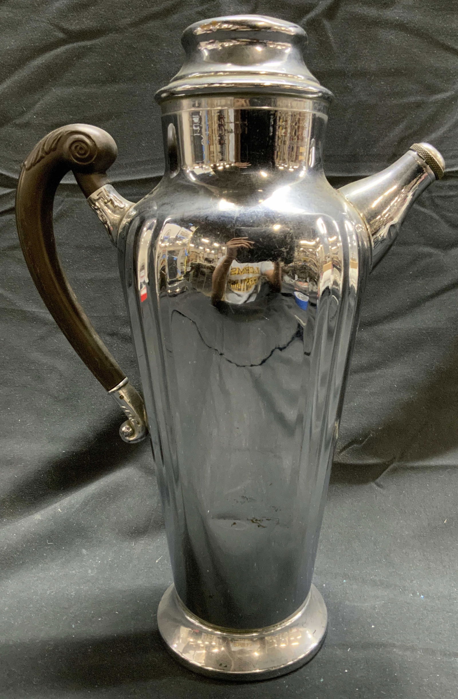 Chrome & Stainless Cocktail Shaker Pitcher (1 of 8)