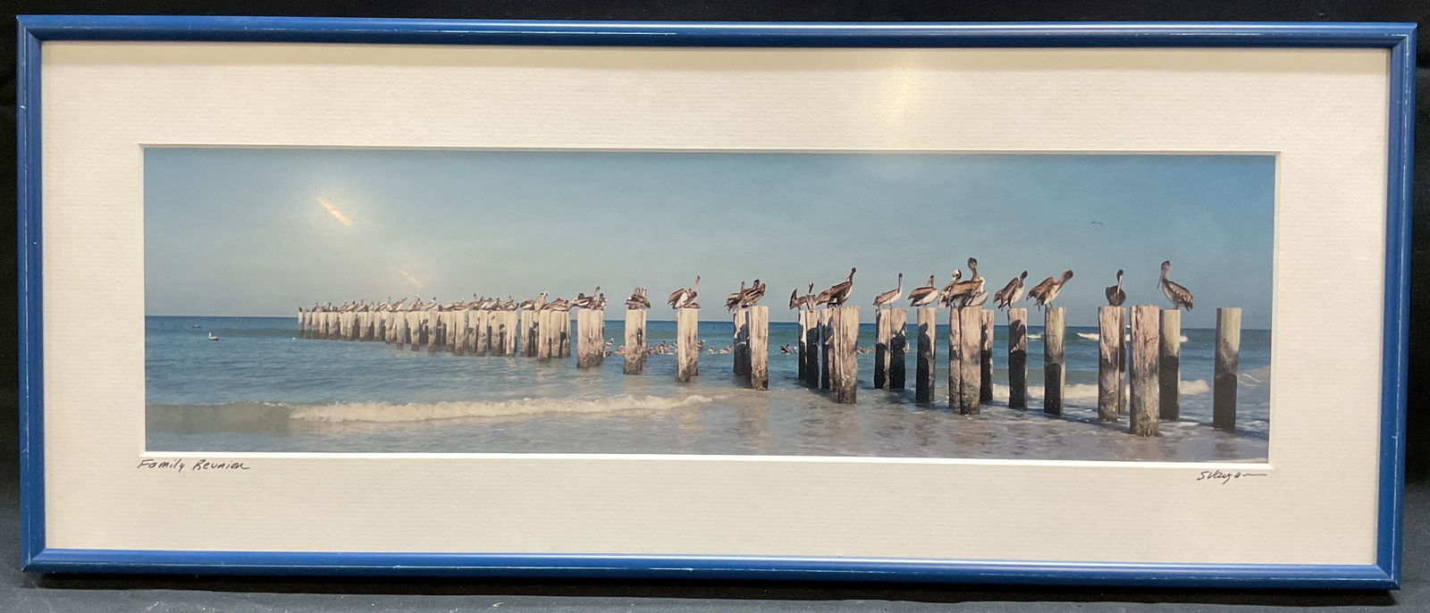 Signed Steve Vaughn Family Reunion Photograph (1 of 6)