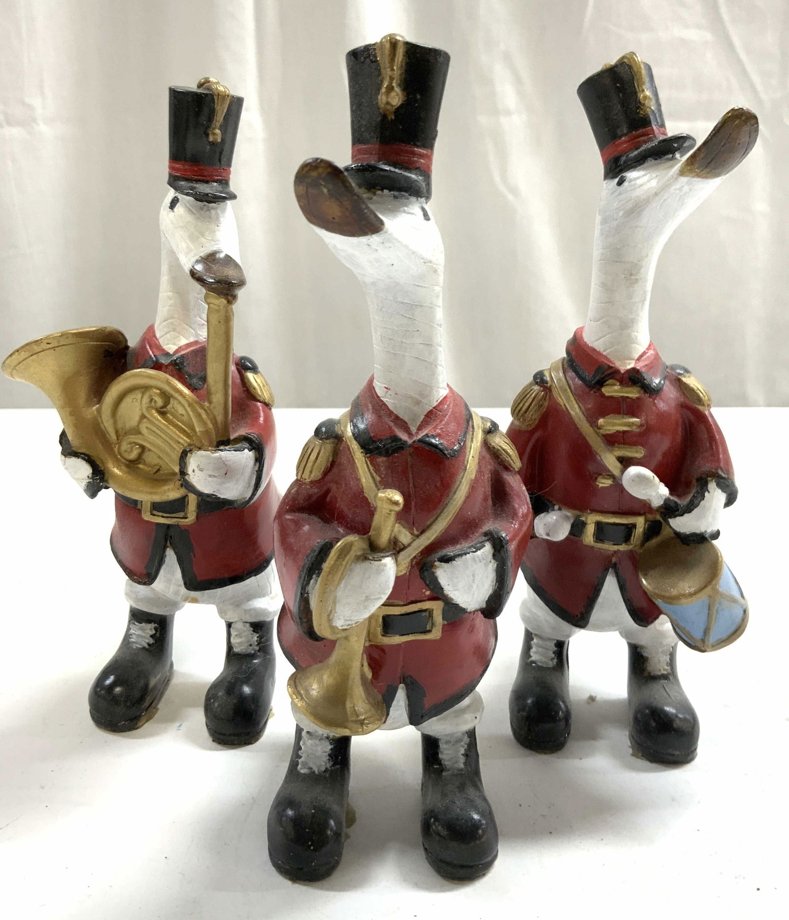 Set 3 Wooden Duck Marching Band Members (1 of 6)