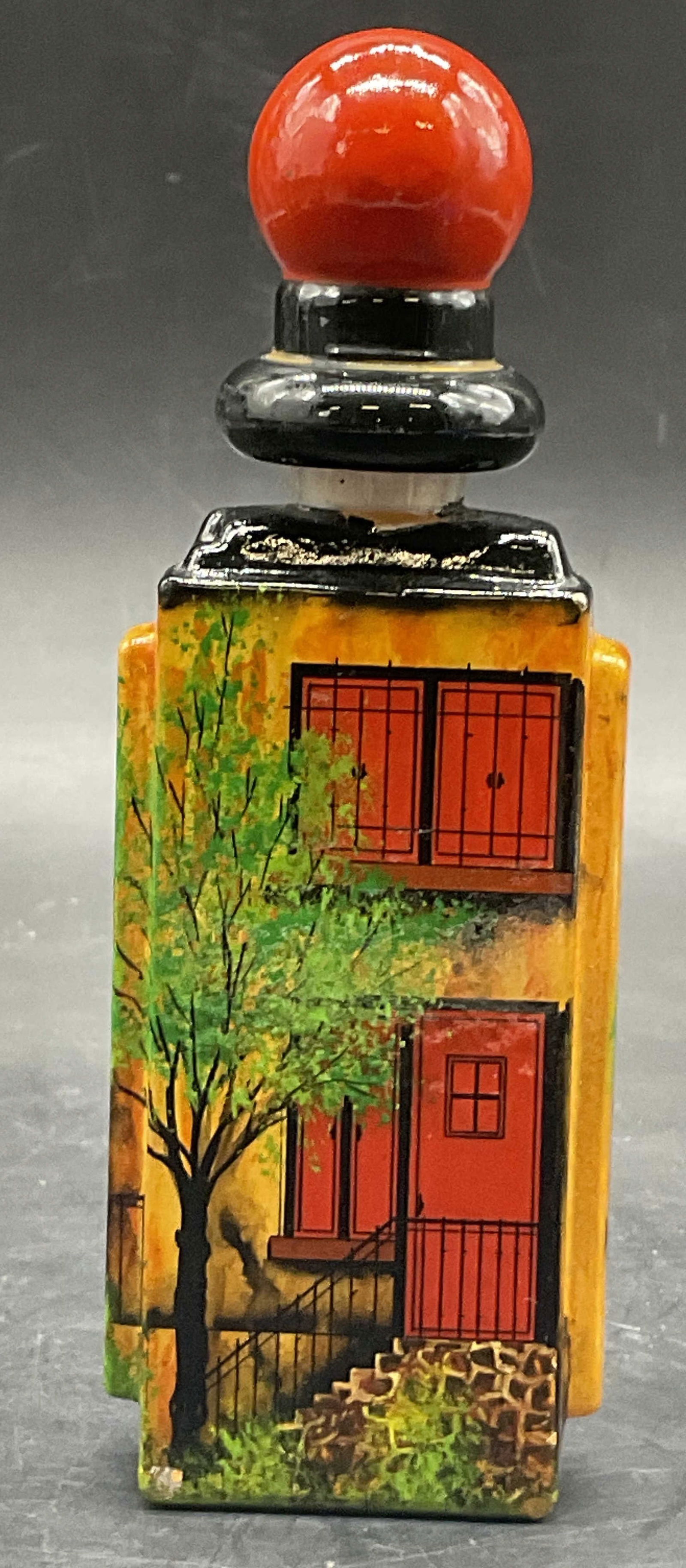 ELVIS 397 Hand Painted Glass Perfume Bottle (1 of 7)