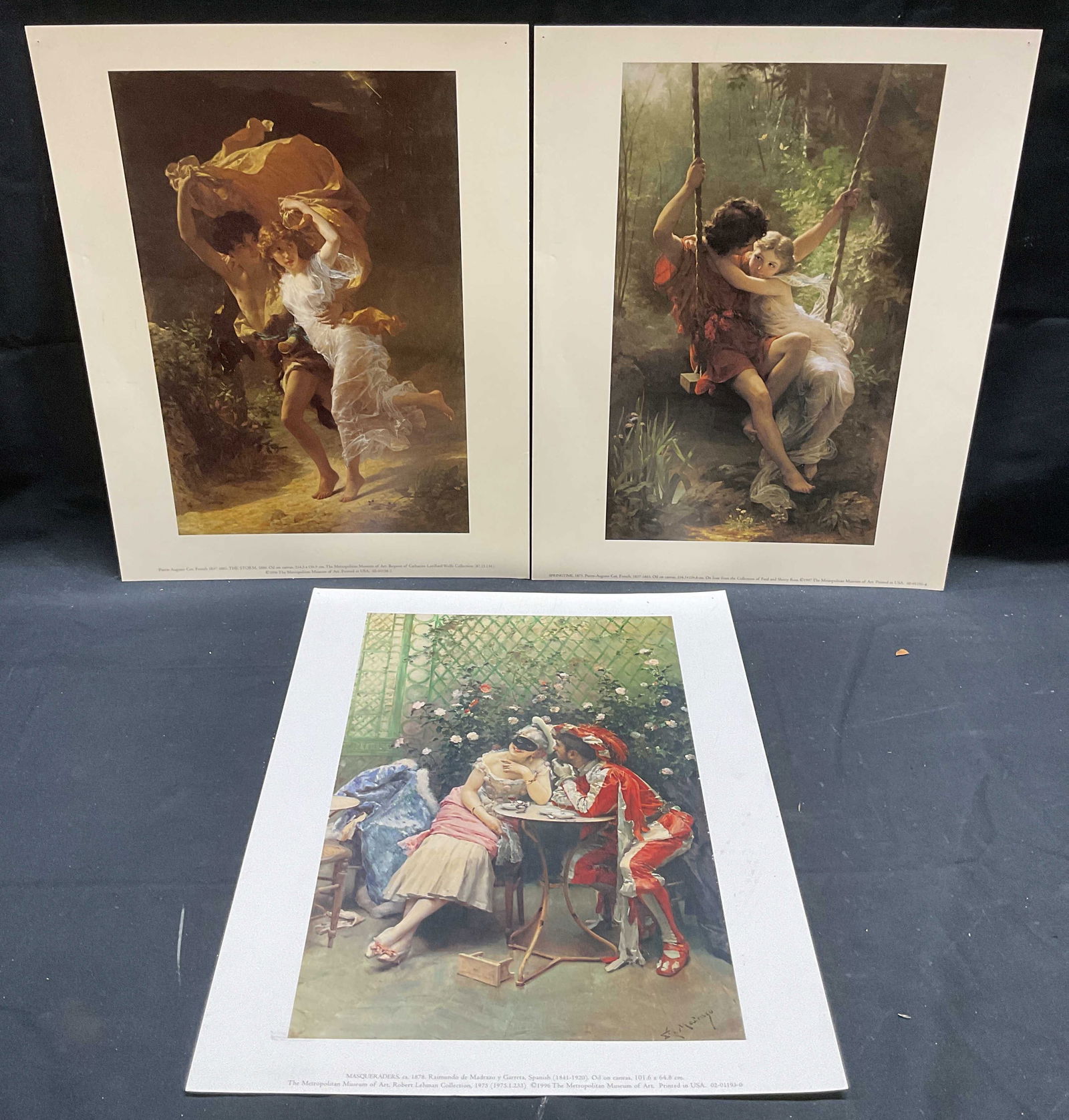 3 P. Auguste Cot The Storm, Springtime Prints + (1 of 8)