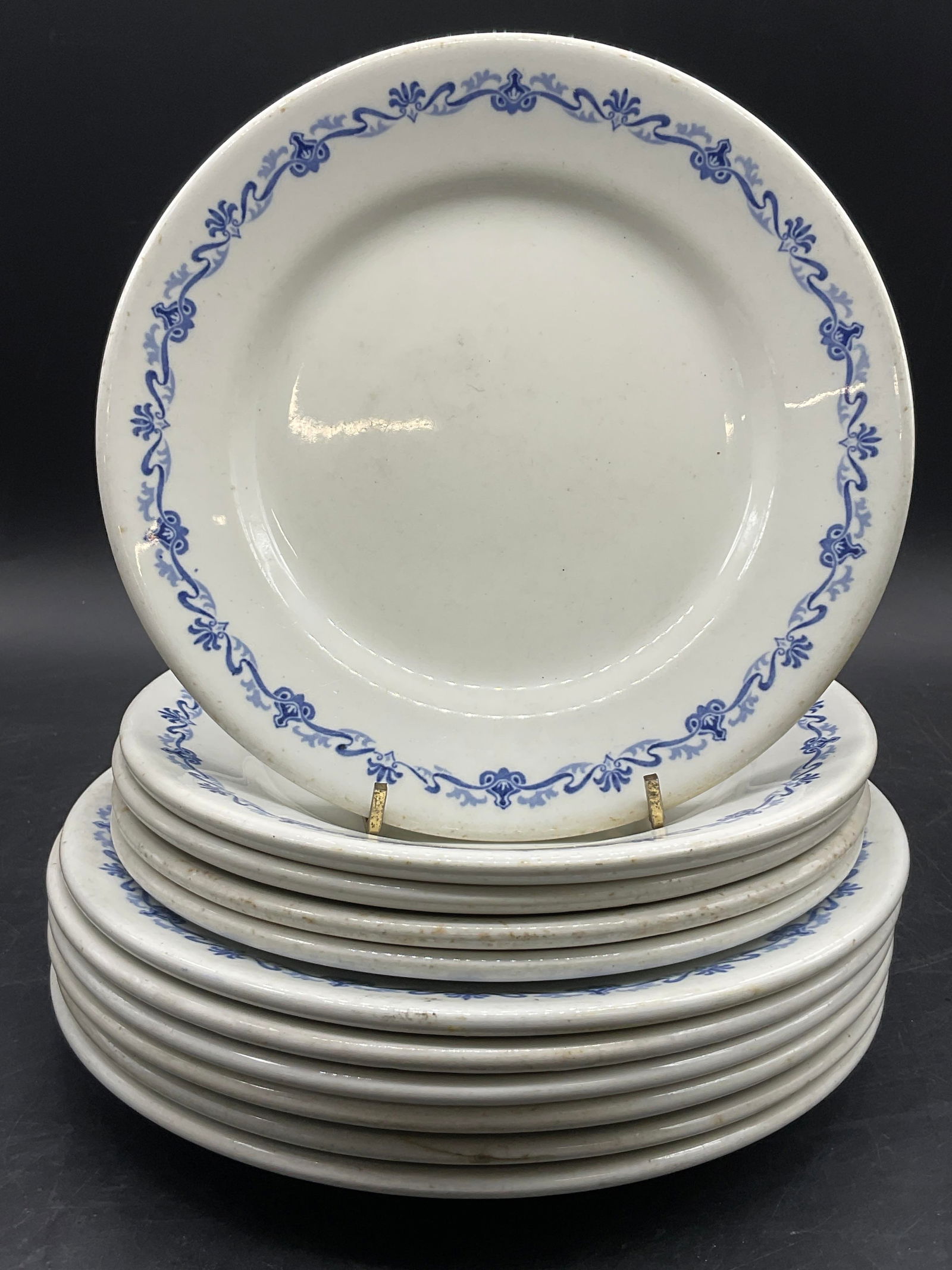 Set 11 JOHN MADDOCK & SONS Ceramic Plates, Eng (1 of 9)