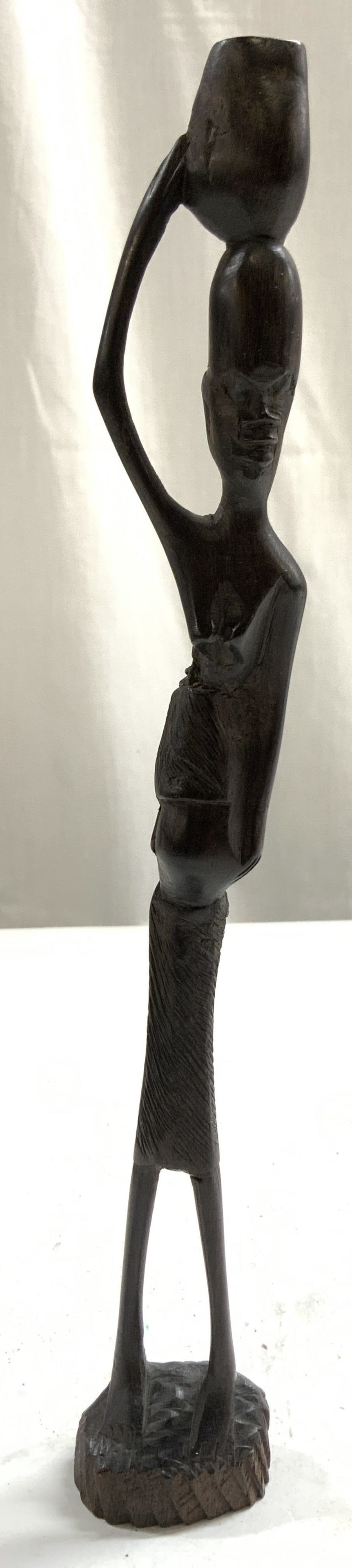 Vintage Wooden African Figural Carving (1 of 6)