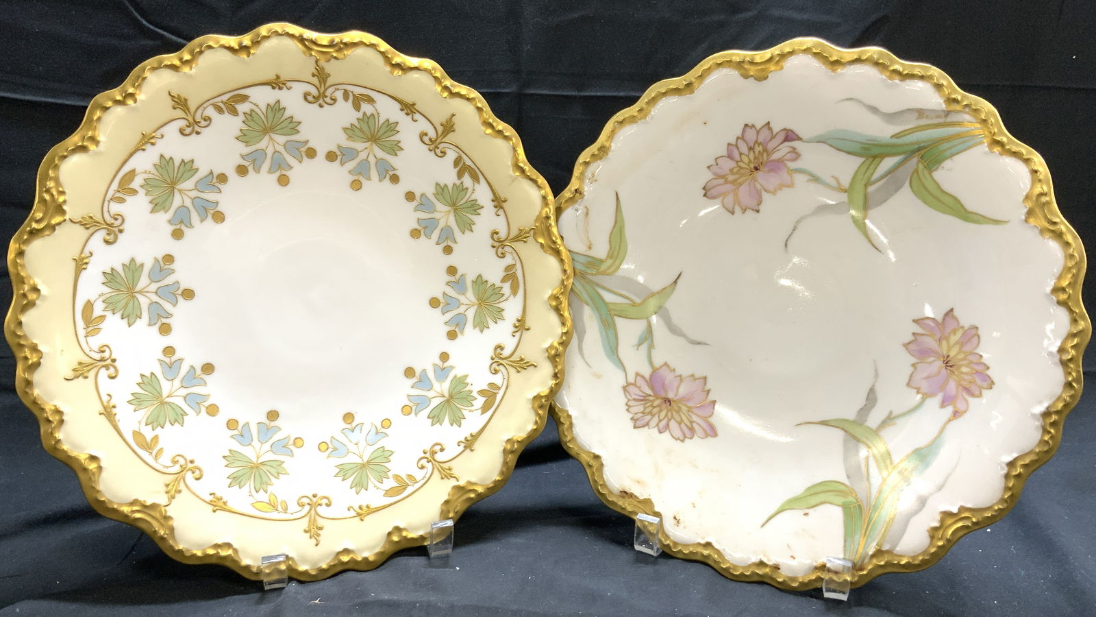 BLAKEMAN & HENDERSON LIMOGES 2 Porc Plates (1 of 7)