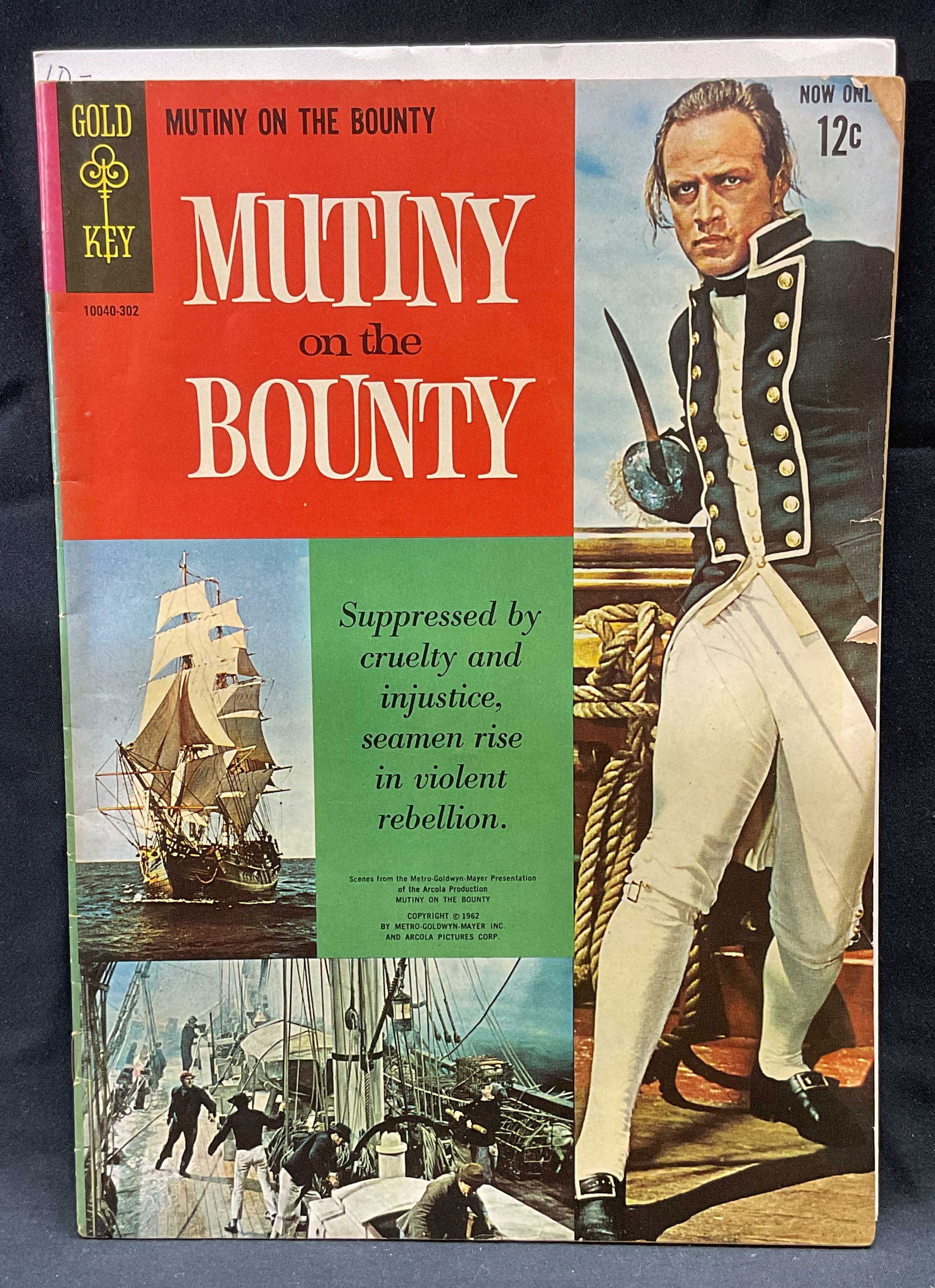 Gold Key Comics Mutiny Bounty Marlon Brando, 1962 (1 of 6)