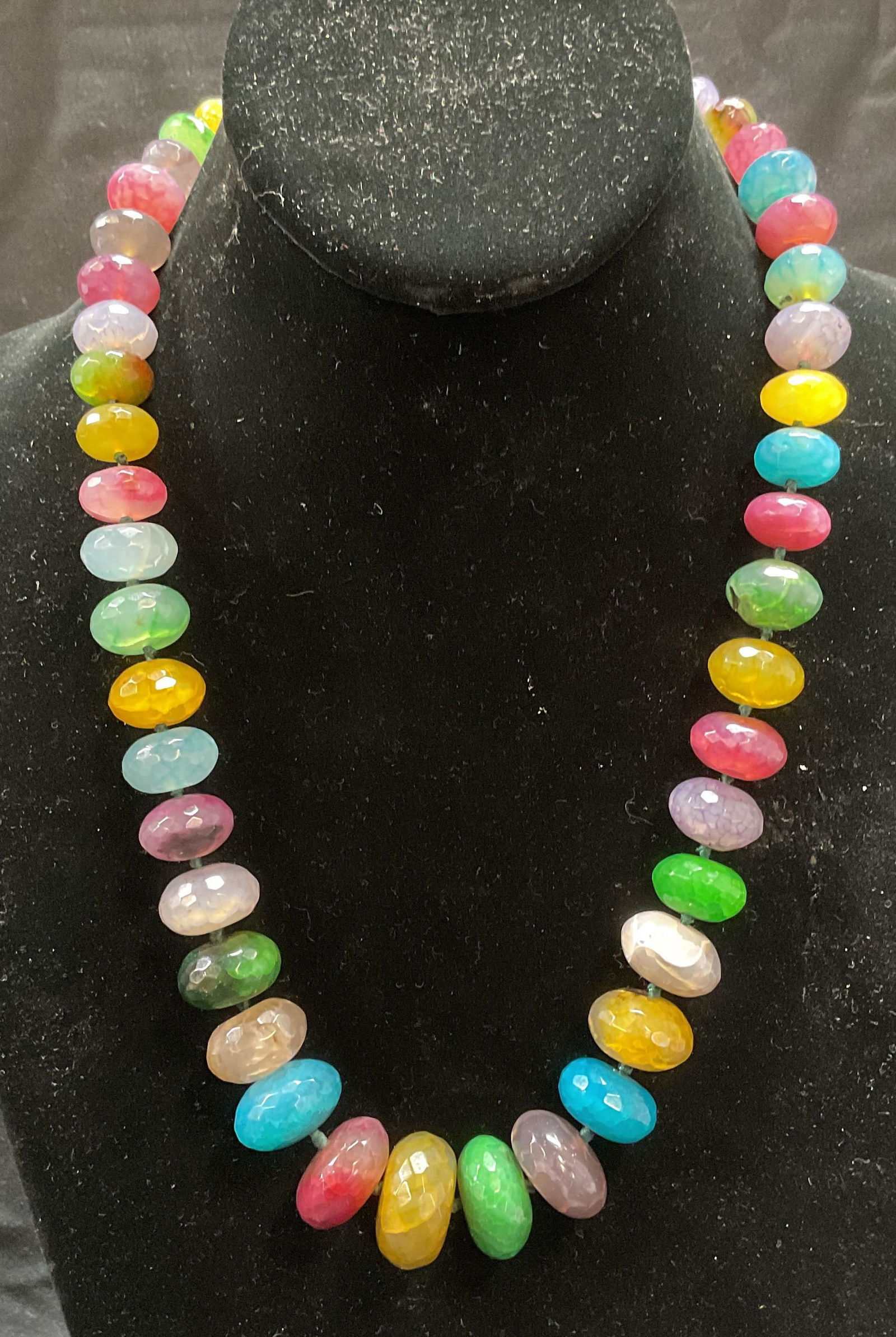 LUC Sterling Silver Multicolor Quartz Necklace (1 of 8)