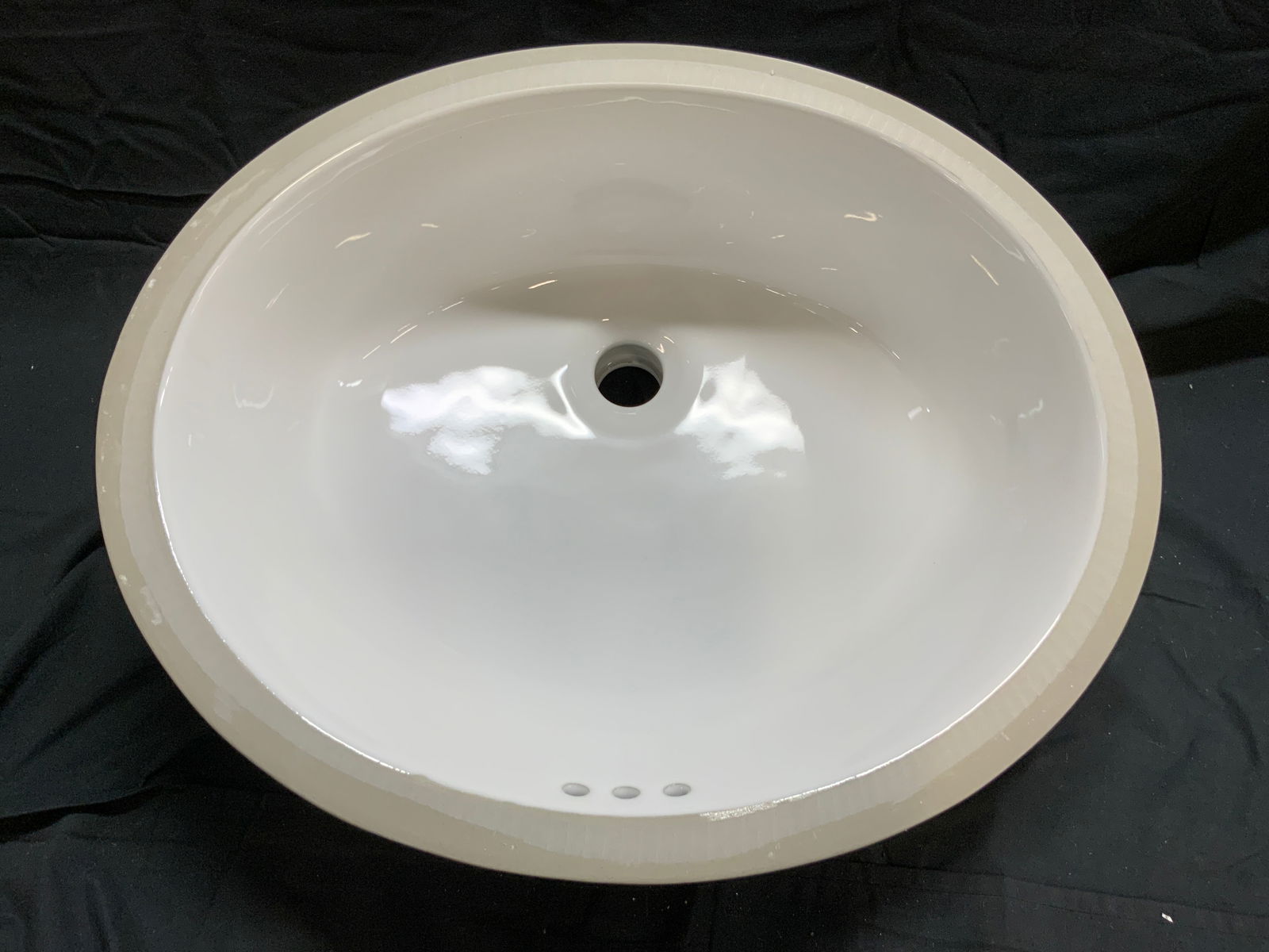 White Ceramic Undermount Sink NIB (1 of 8)