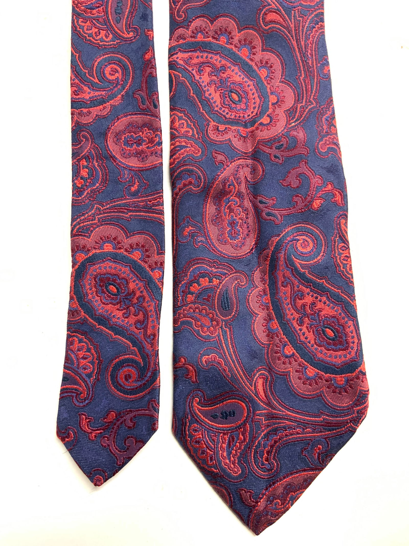TINO COSMA Silk Paisley Style Mens Necktie ITALY (1 of 8)