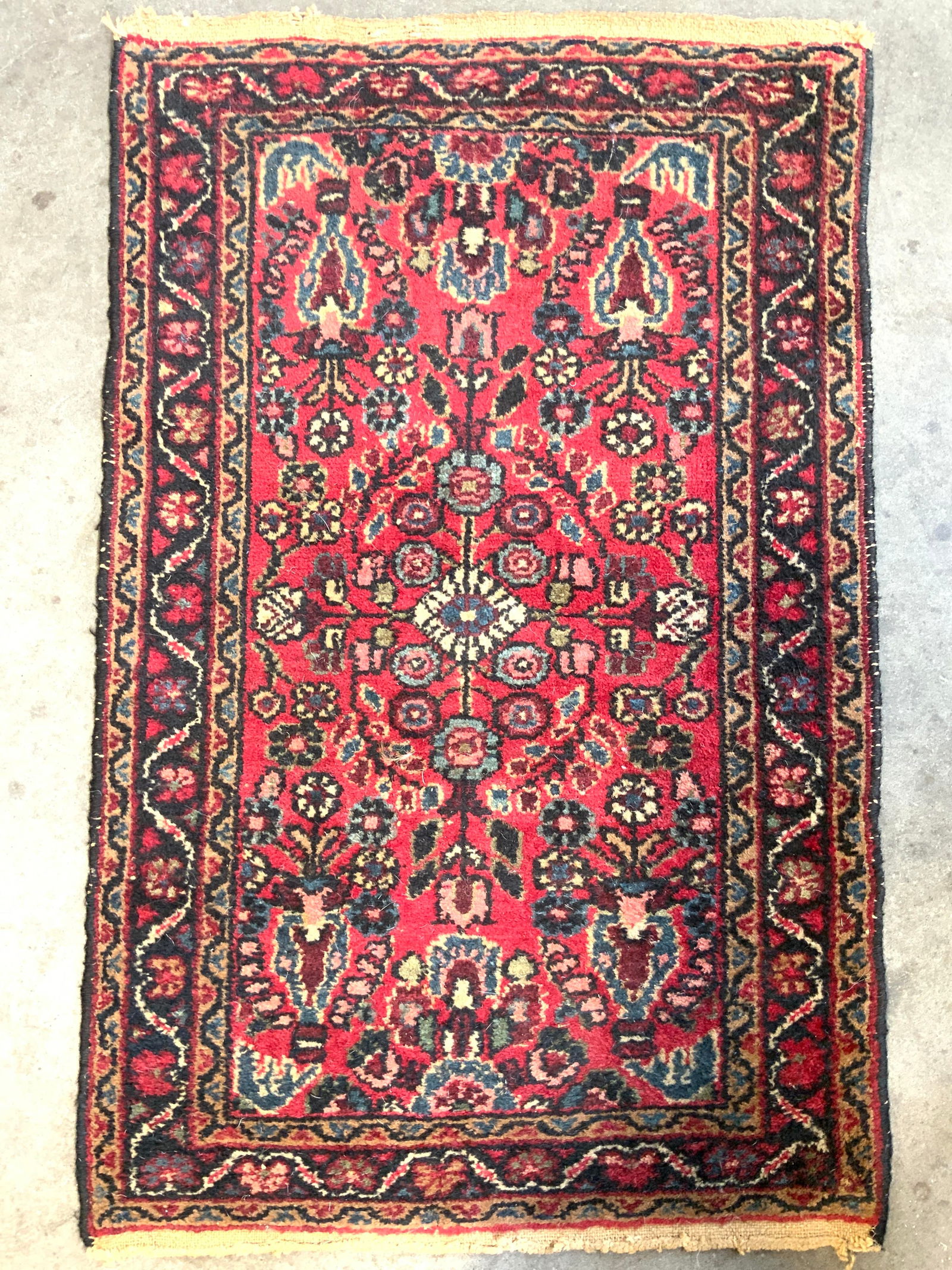 Vintage Handmade Persian Wool Area Rug (1 of 7)