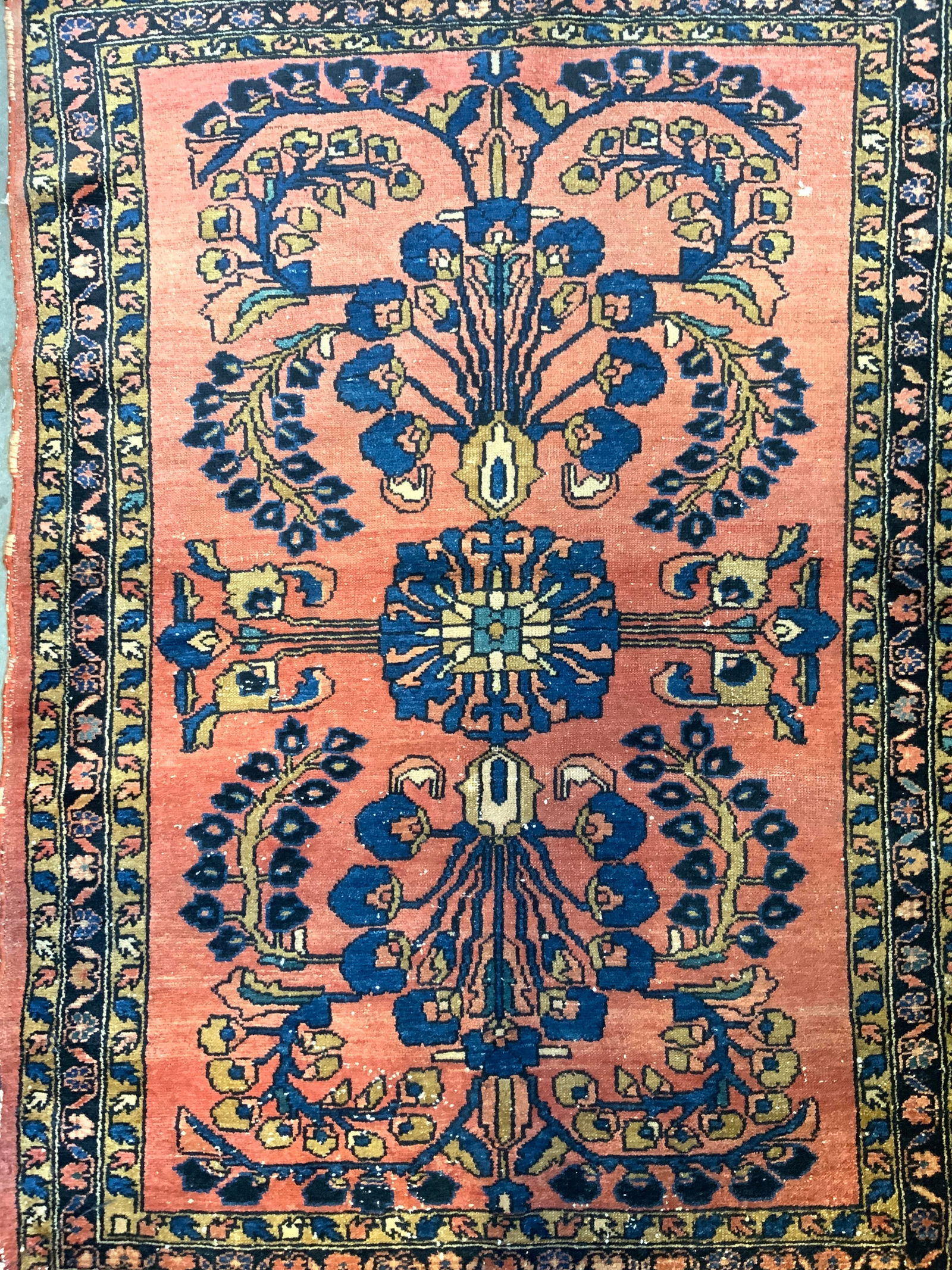Vintage Handmade Persian Wool Area Rug (1 of 8)