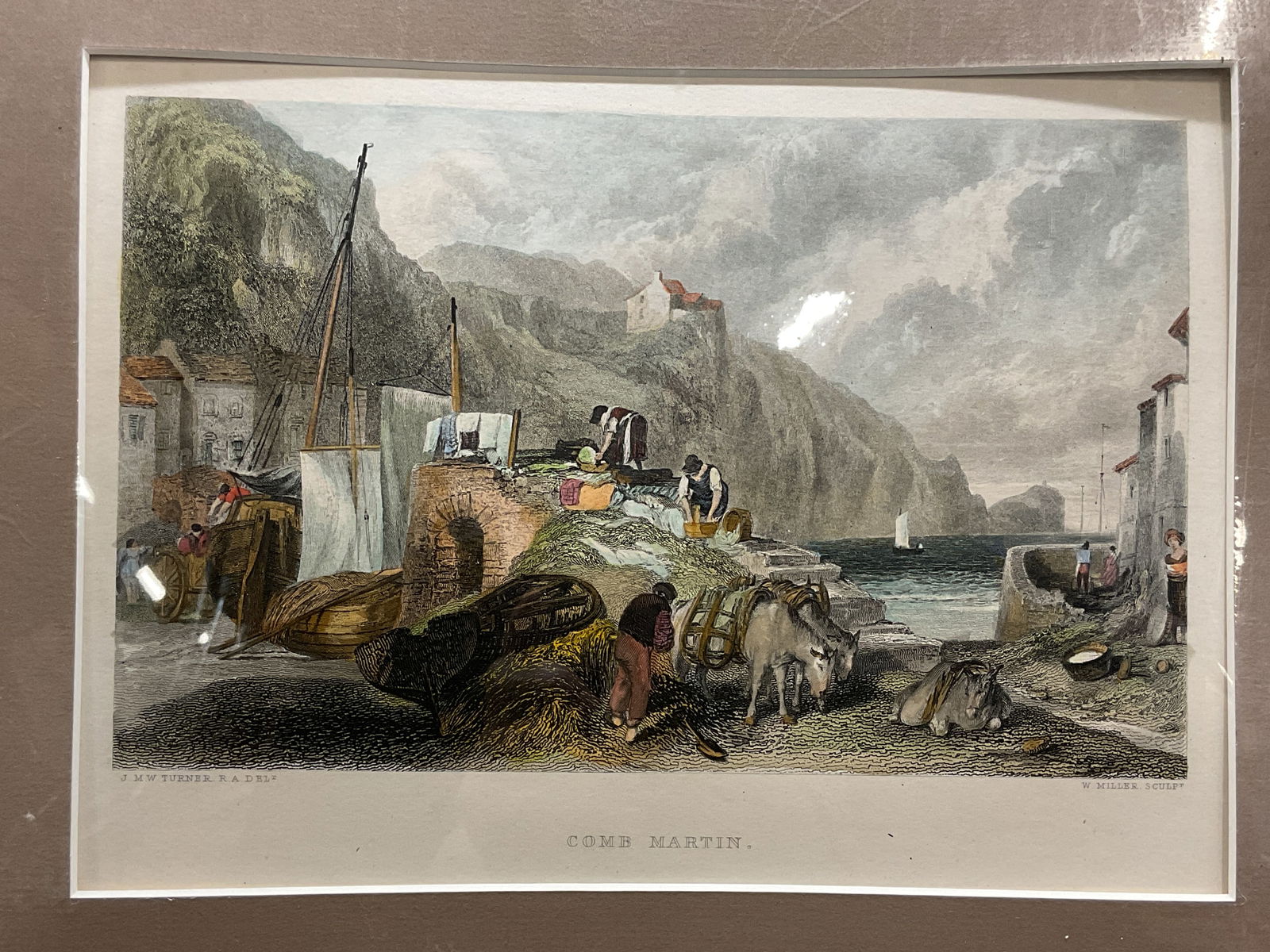 Antq After JMW Turner Combe Martin Engraving (1 of 6)