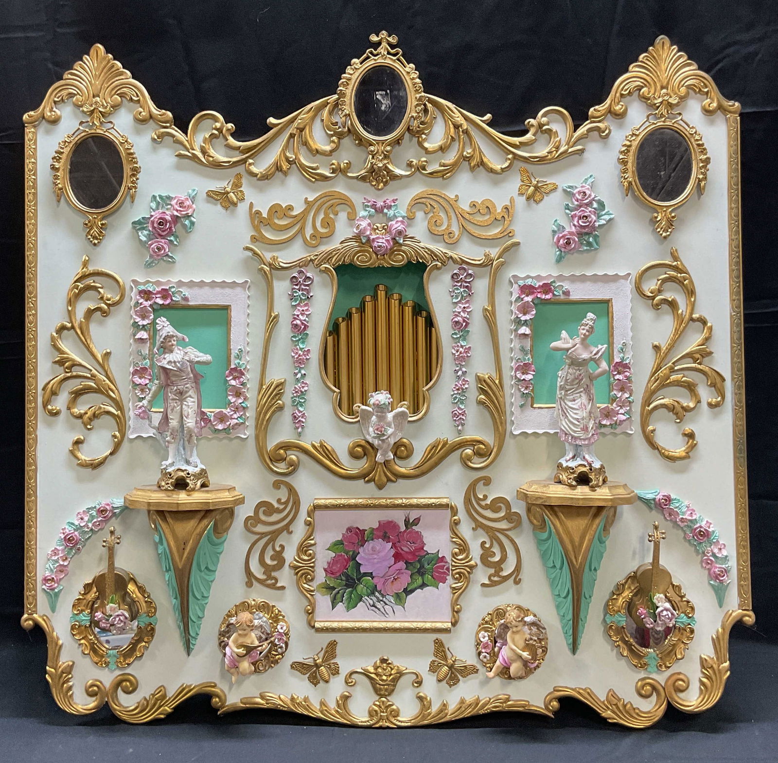 Ellie Haggerty Porcelain Figurine Carousel Panel (1 of 10)