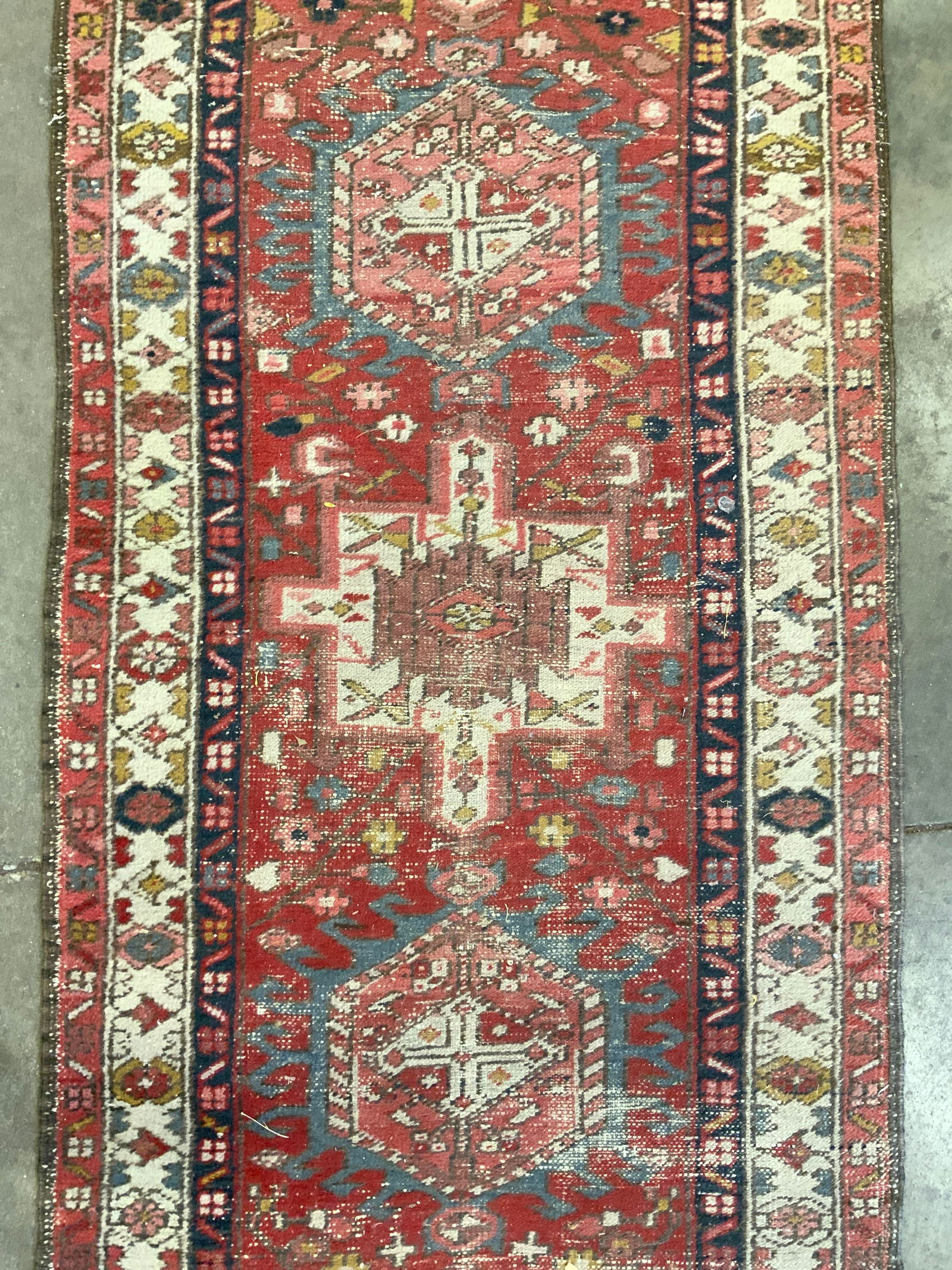 Vintage Handmade Turkish Wool Runner (1 of 8)