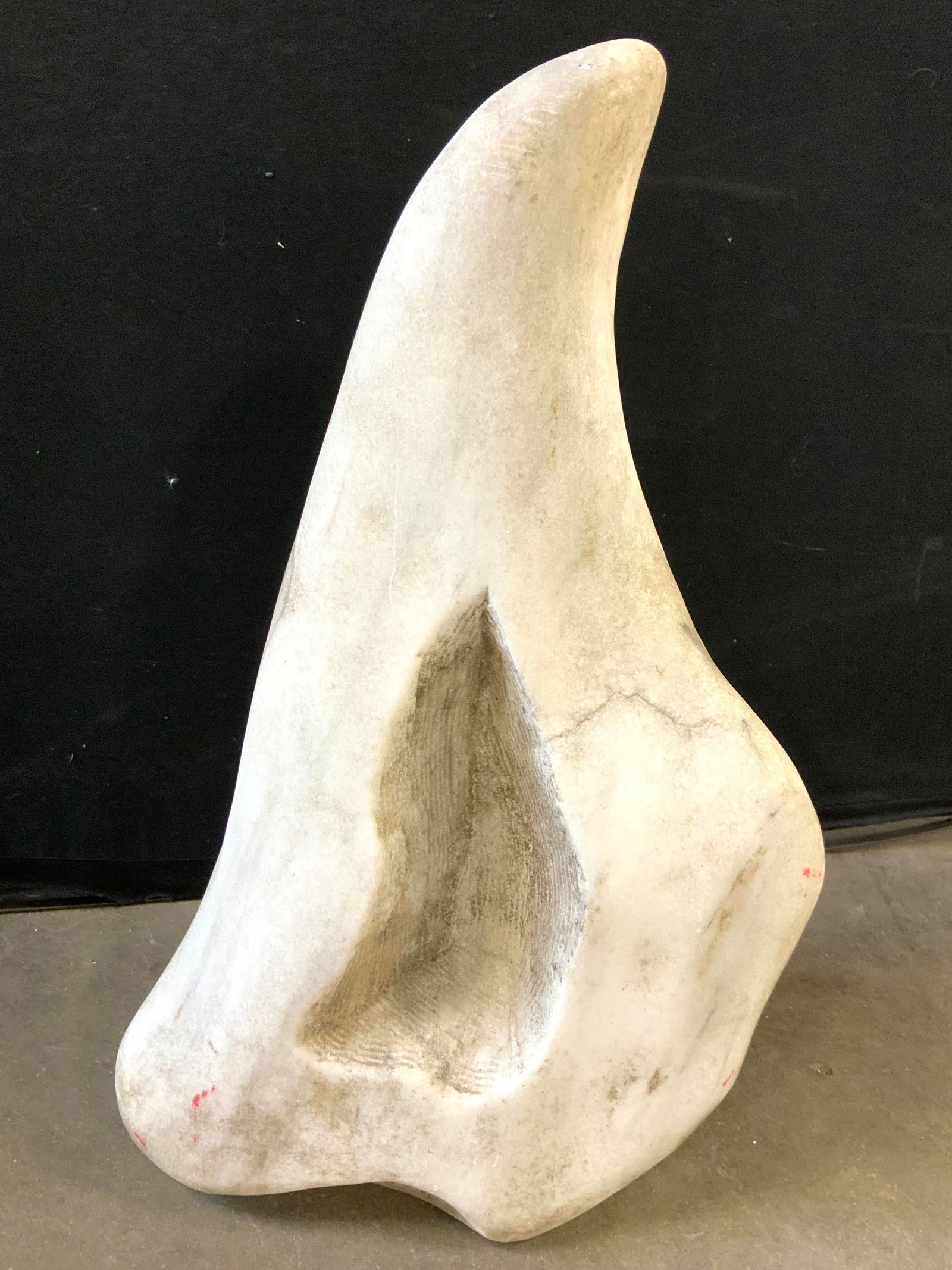 Stone / Marble Sculptural Object 2ft H (1 of 8)