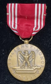 Vintage Good Conduct Award Ribbon Medal