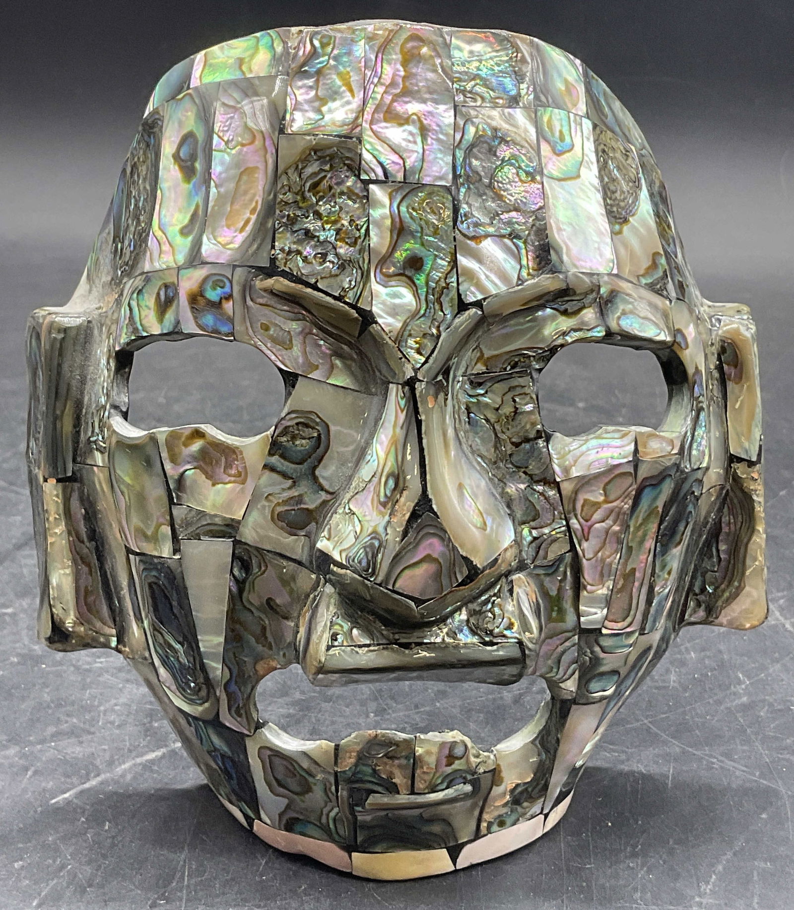 Abalone Shell Figural Face Mask (1 of 7)