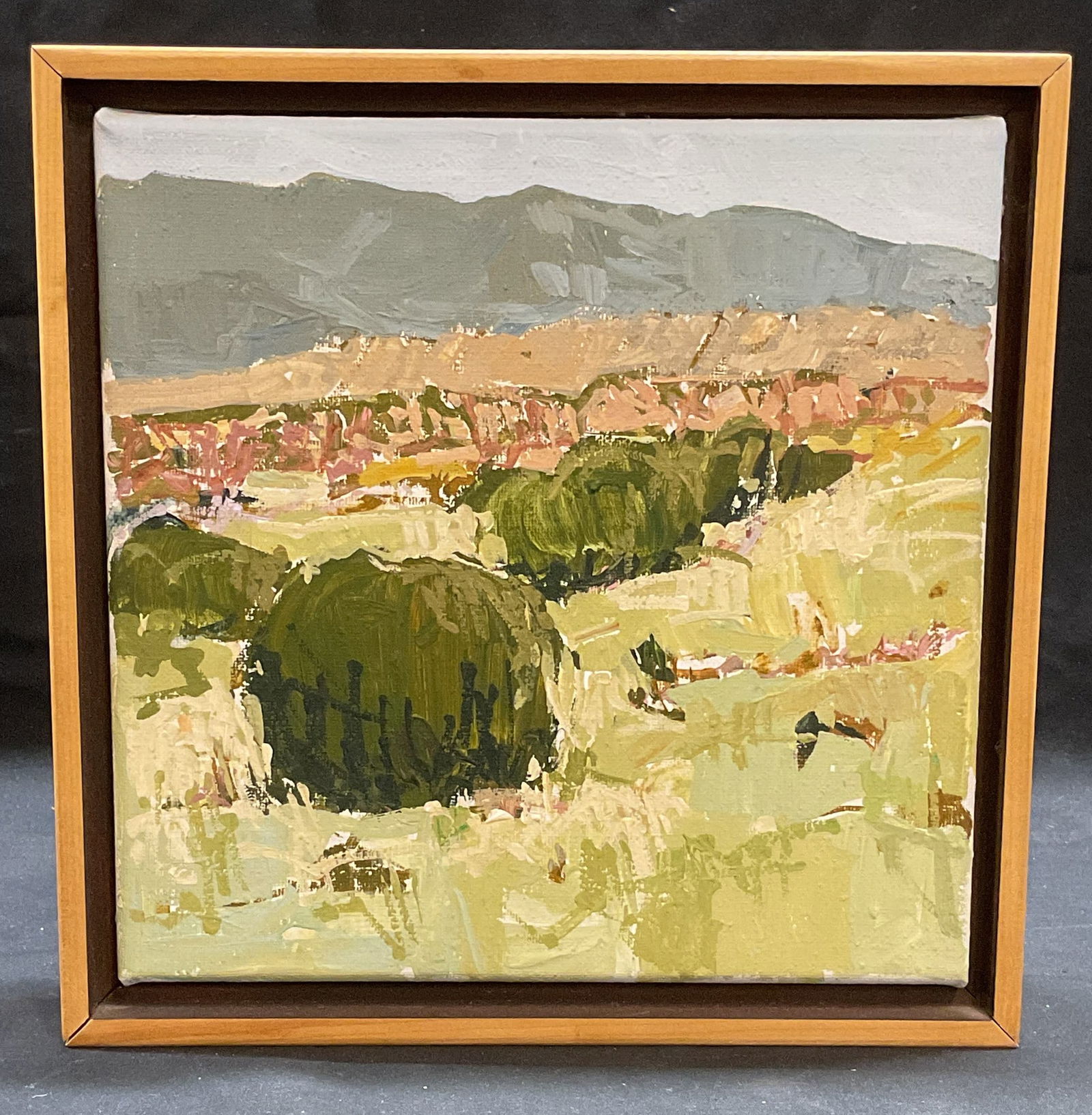 Sgn Douglass E Atwill Abstract Landscape Painting (1 of 7)