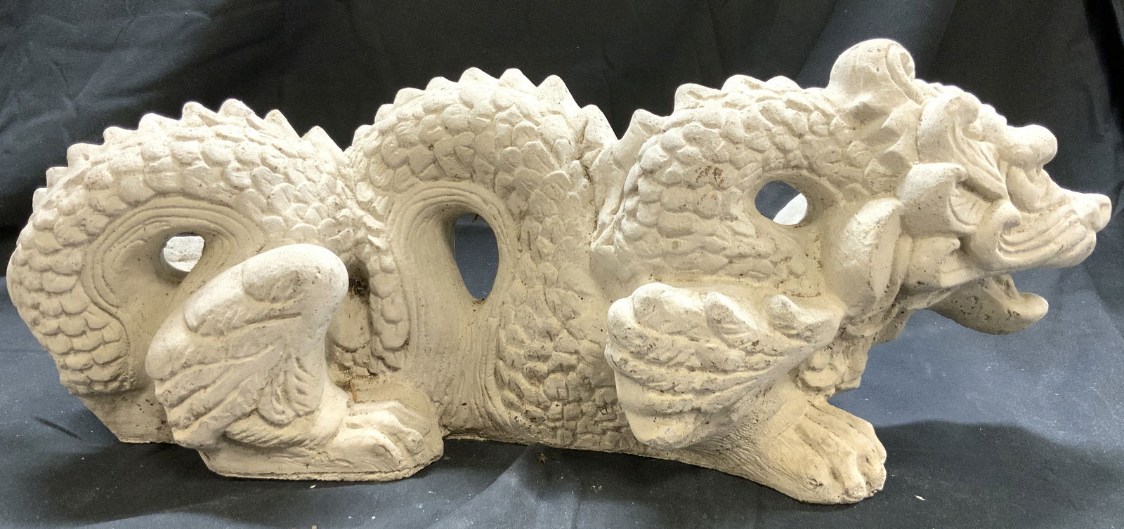 Asian Concrete Garden Dragon Statuary (1 of 8)