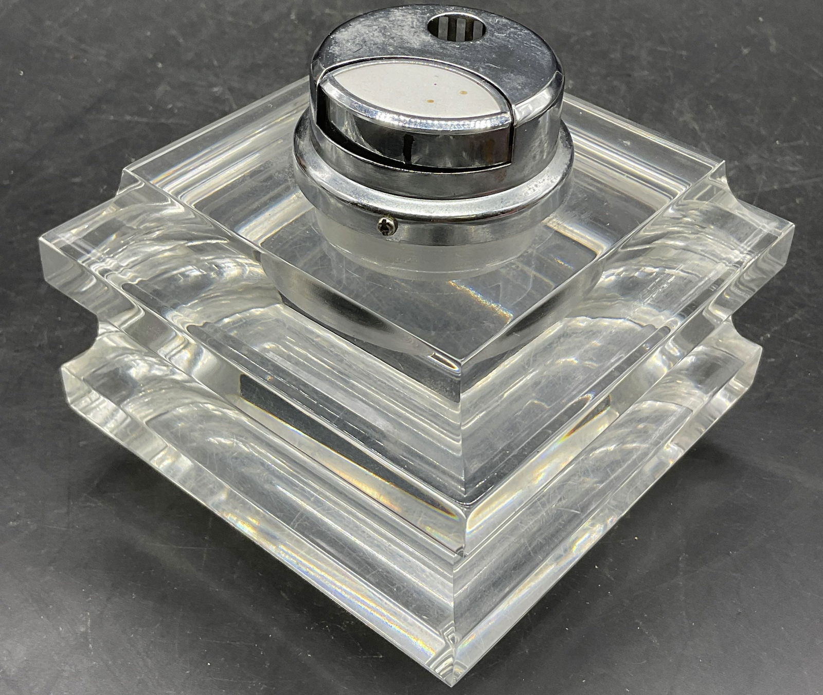 Vintage Lucite Table Lighter, Japan (1 of 9)