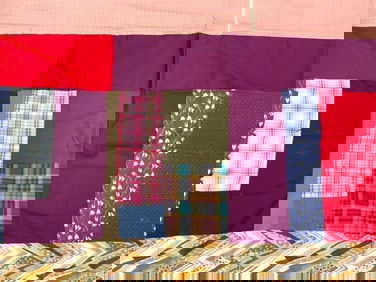 NTT INC Patchwork Fabric Textile