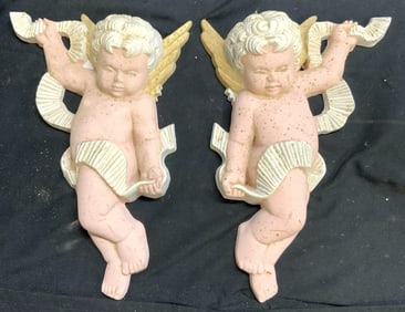 BURWOOD PROD COMP Pr Cherub Wall Decor