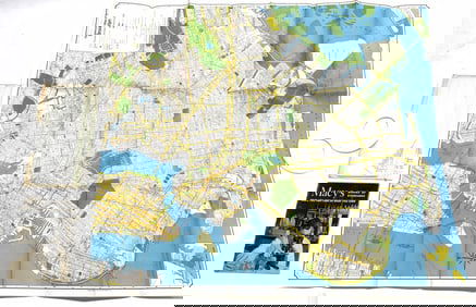 Vntg Brooklyn Map & Macys Booklet