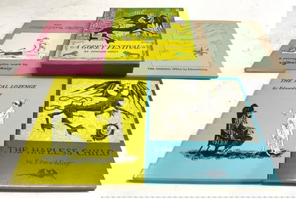 A GOREY FESTIVAL 4 Book Set EDWARD GOREY illust