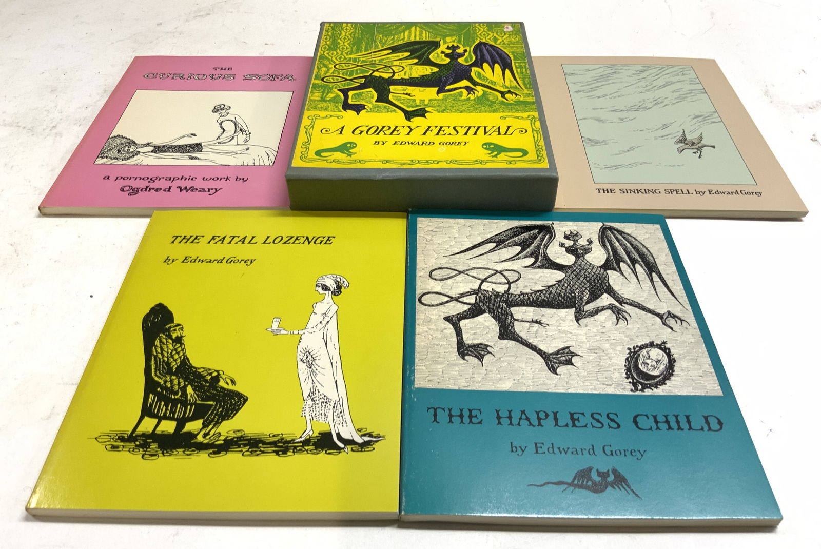 A GOREY FESTIVAL 4 Book Set EDWARD GOREY illust (1 of 8)