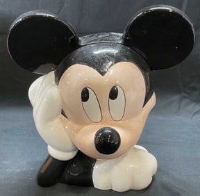 TreasureCraft Mickey Mouse Ceramic Cookie Jar