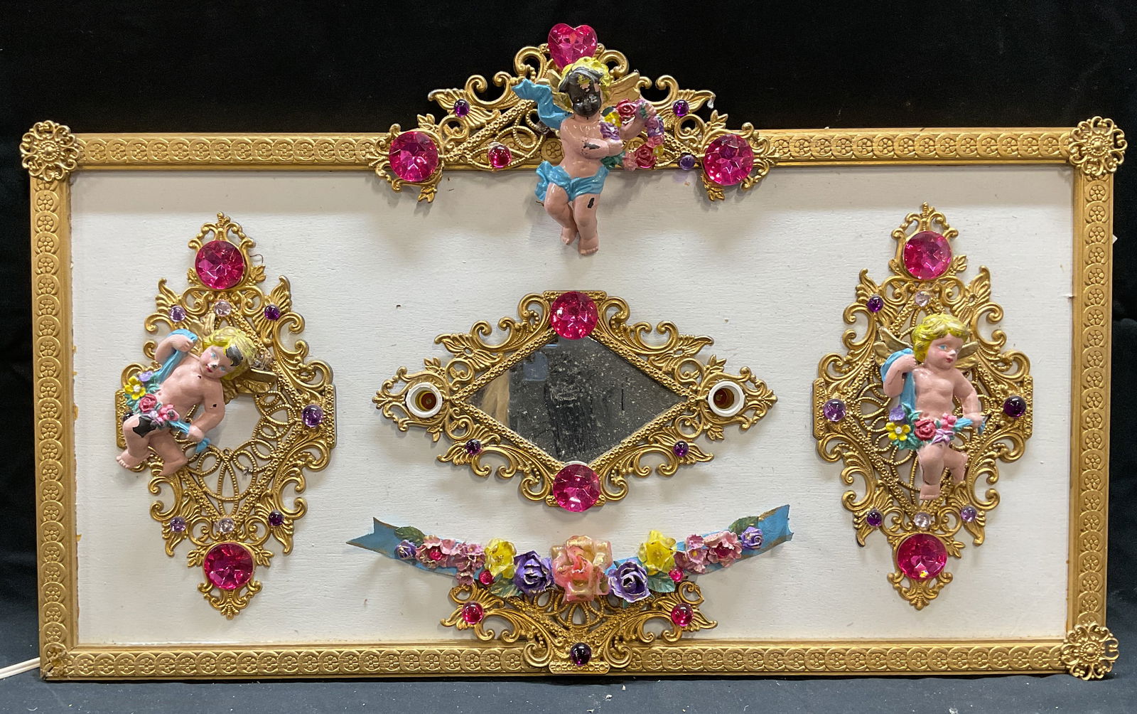 Ellie Haggerty Cherub Light Up Carousel Panel (1 of 7)