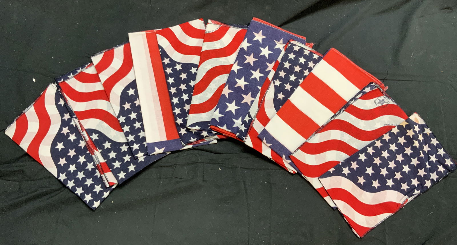 Set 11 Assorted American Flag Table Linens USA (1 of 6)