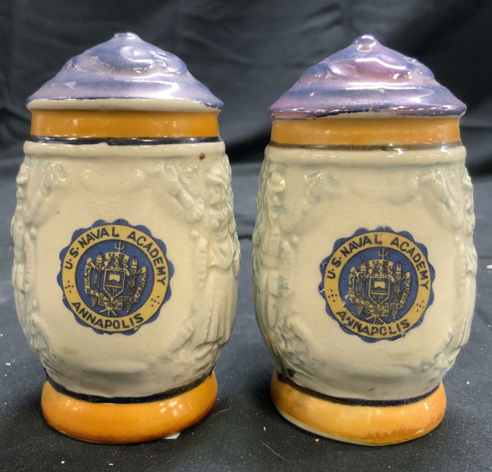 Lot 2 Beer Stein Form Vntg S&P Shakers (1 of 6)