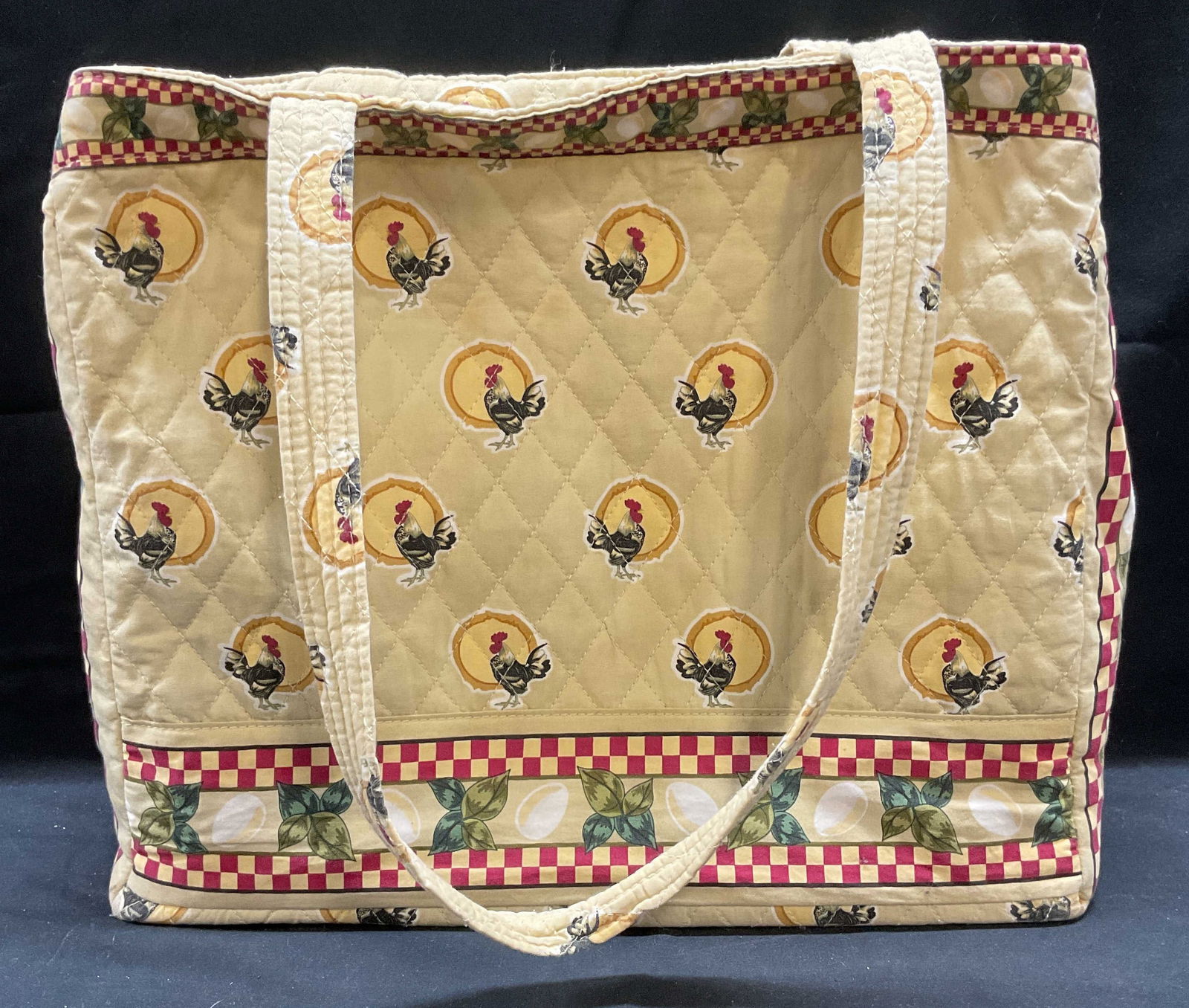 Americana by Sharif Rooster Print Handbag (1 of 7)