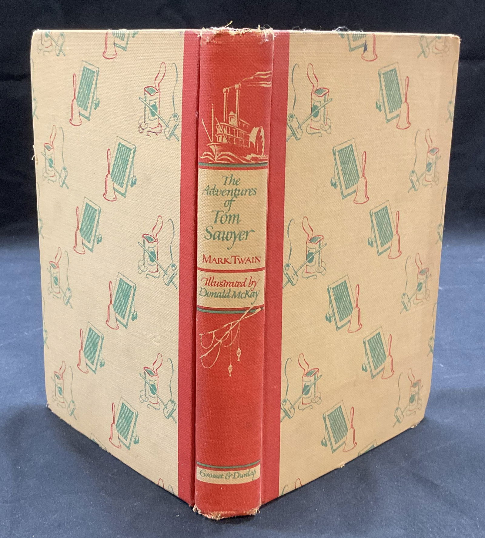 Vtg 1946 Tom Sawyer, Mark Twain, Illustrated (1 of 7)