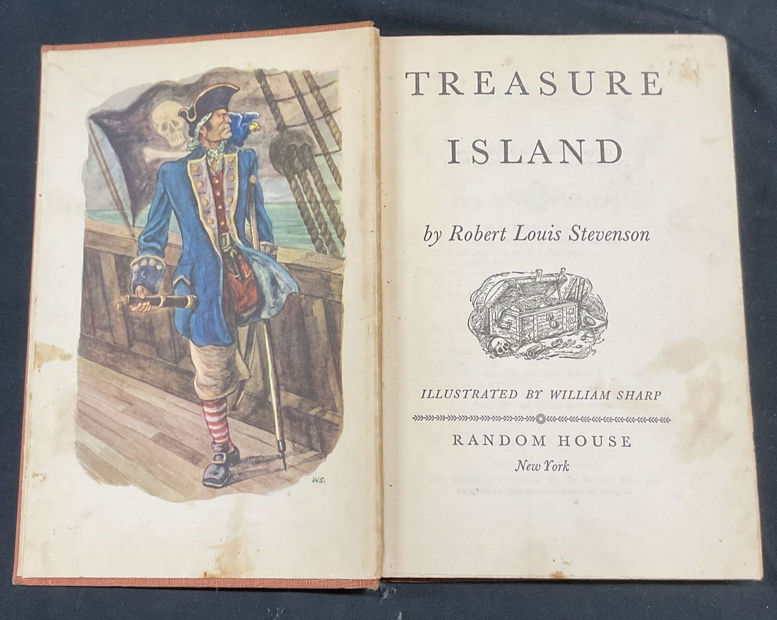 1949 Treasure Island, Robert Stevenson, Illustr (1 of 6)