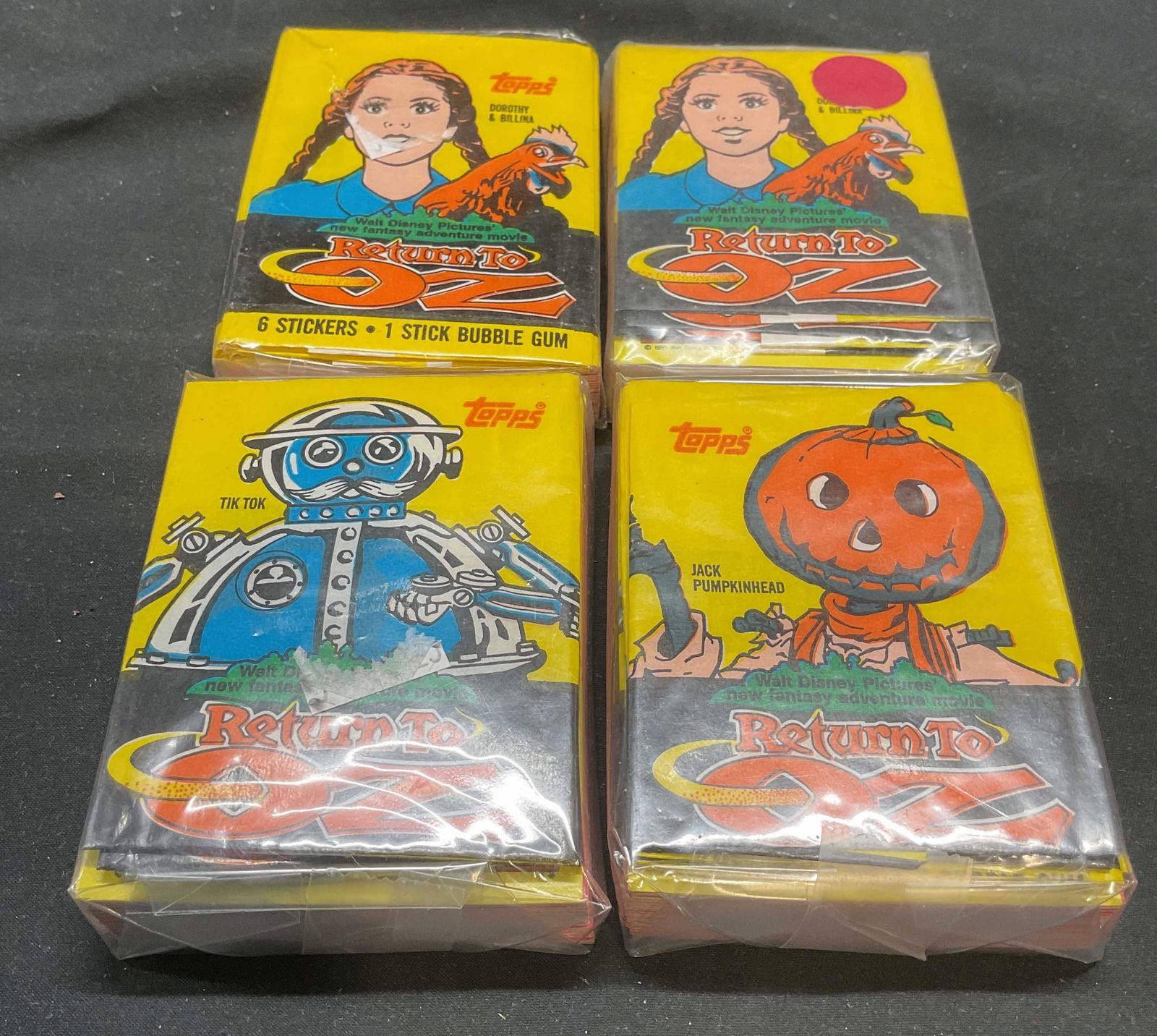 Group Lot 50+ Vtg Topps Return to Oz Trading Cards (1 of 6)