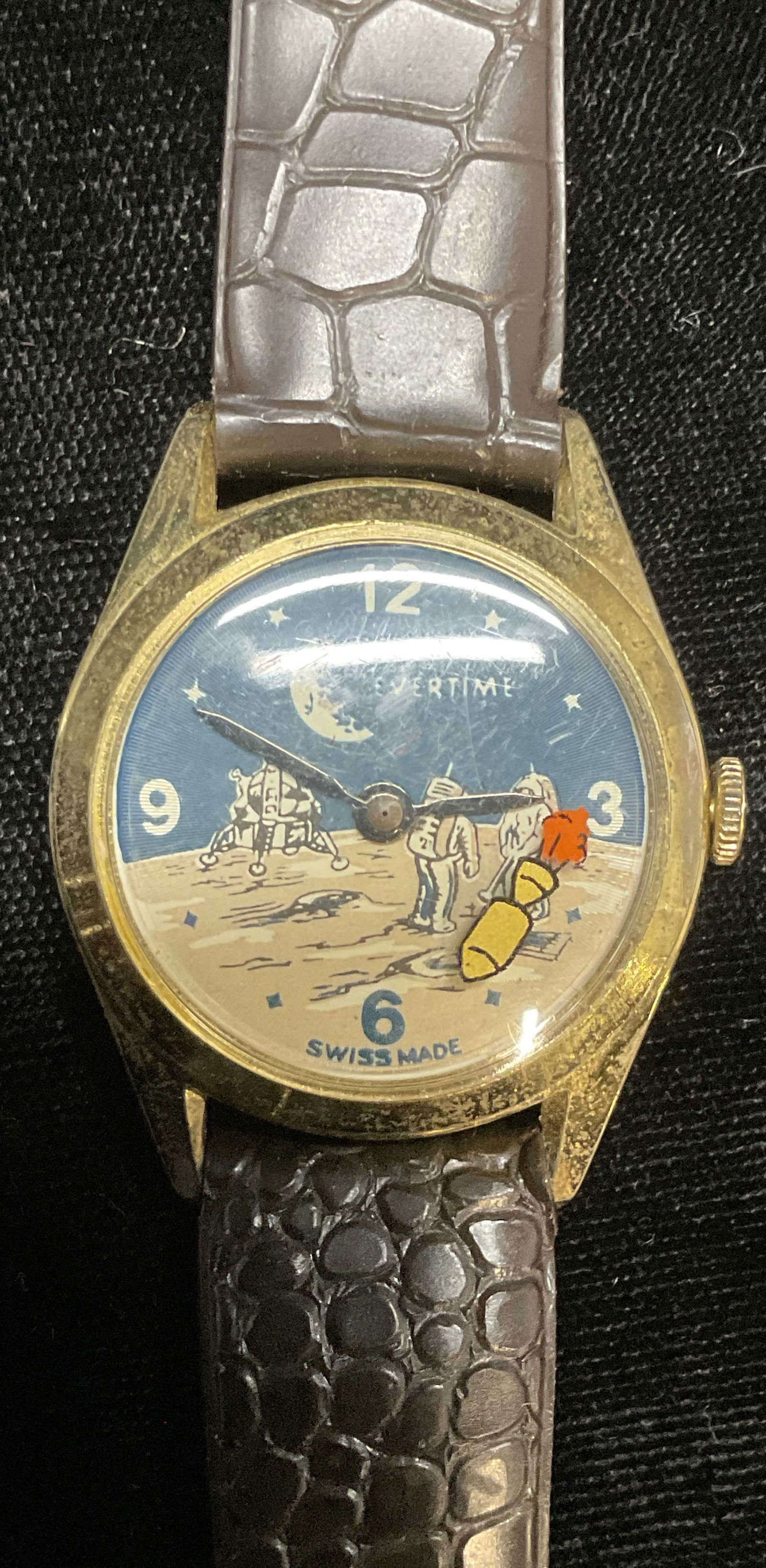 Vtg Evertime Astronaut Moon Landing Watch (1 of 6)