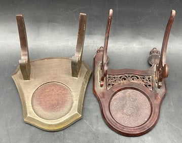 Lot 2 Tea Cup and Saucer Stands, GILMARK USA & More