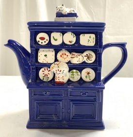 CARDINAL INC Ceramic China Cabinet T Pot W Lid