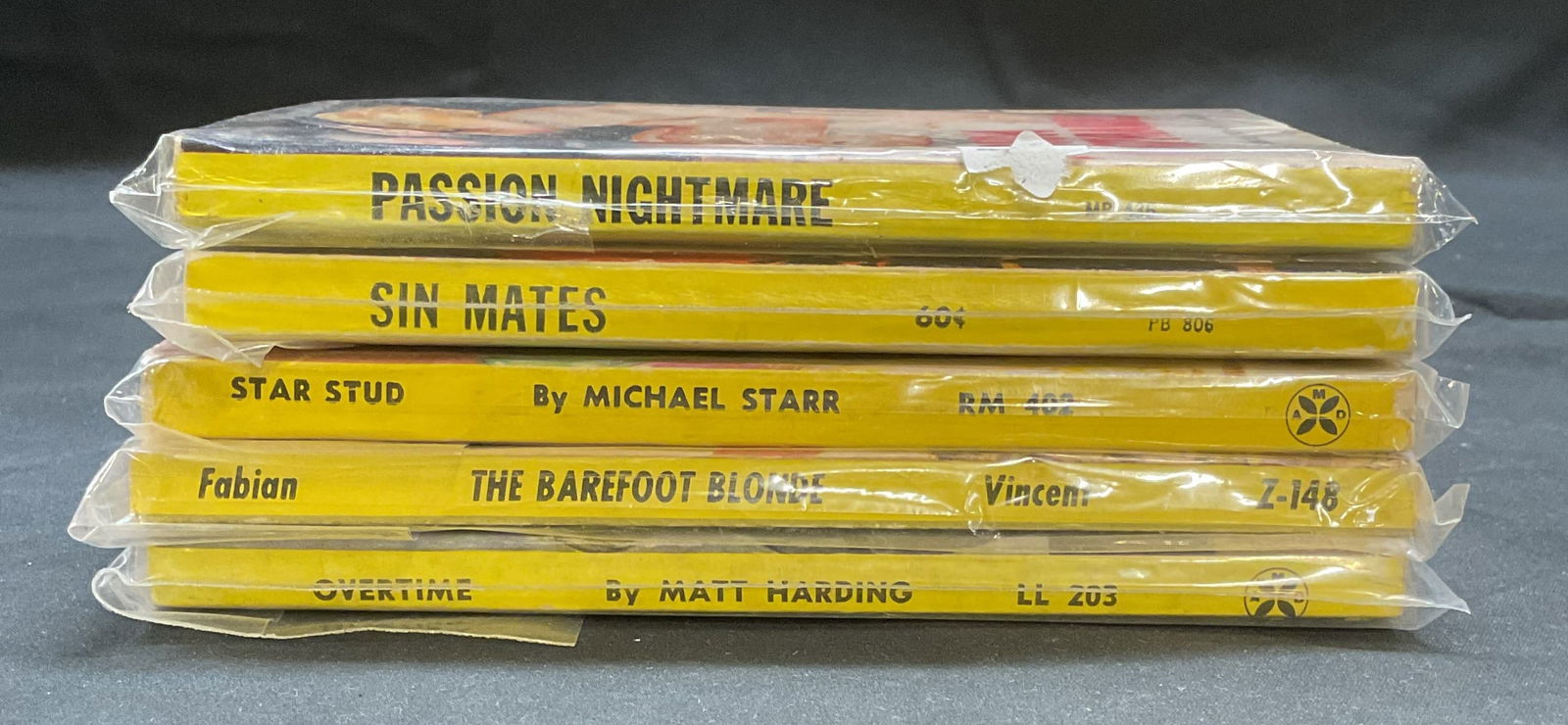 Lot 5 Vintage Pulp Fiction Erotica Books (1 of 6)